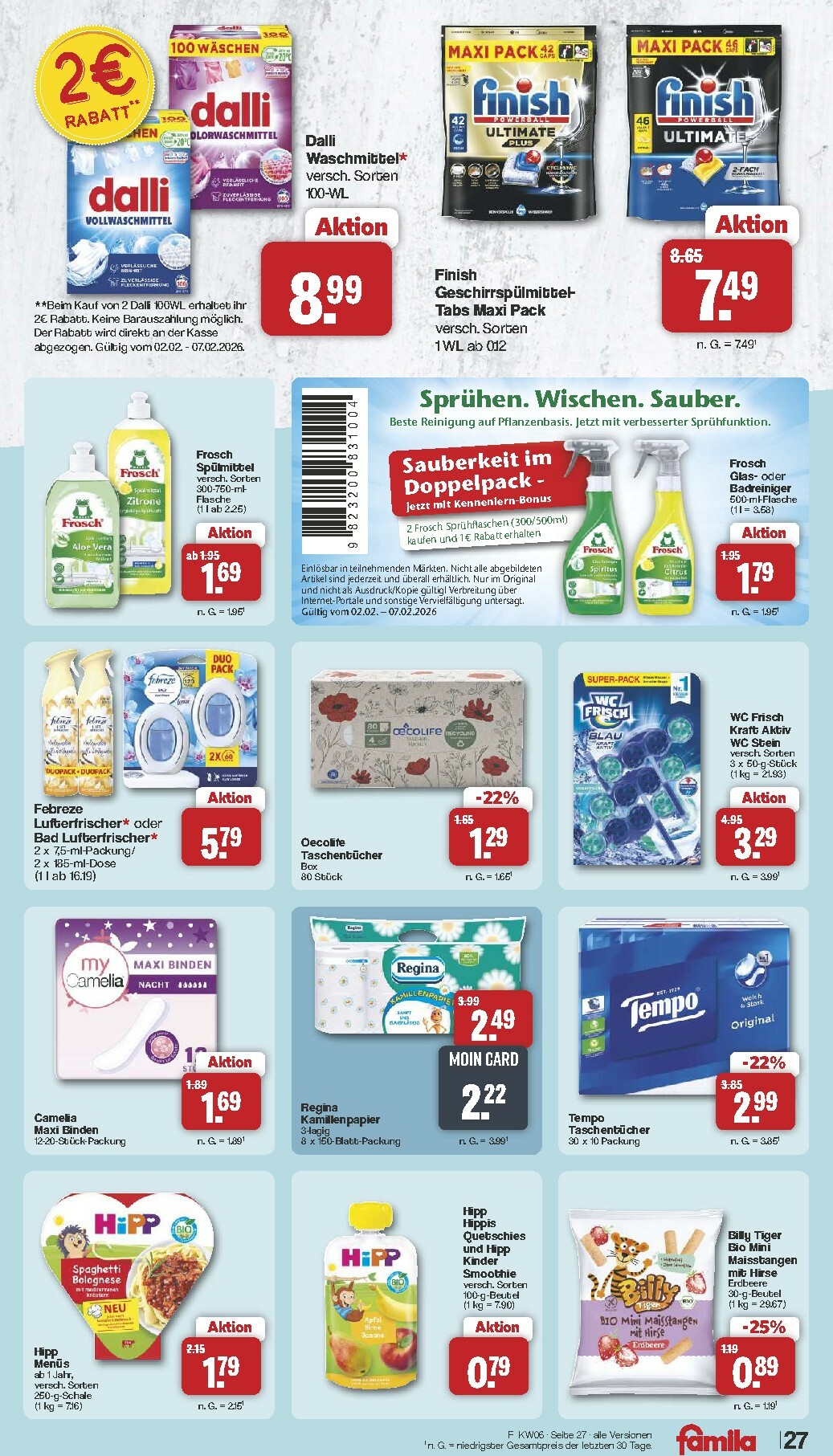famila-nordwest - Famila Nordwest-Prospekt gültig vom 02.02.2026 bis 07.02.2026 - page: 28