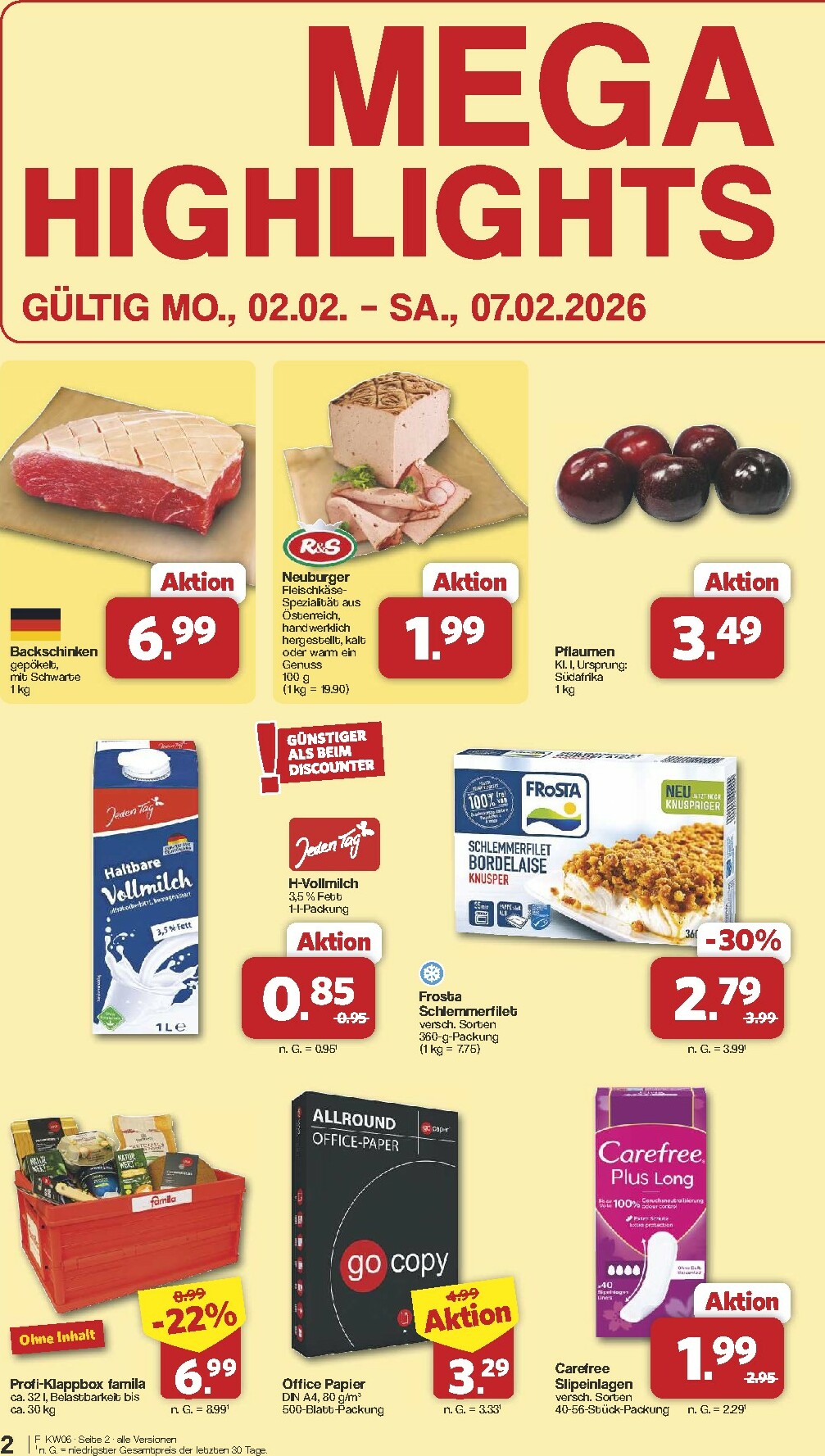 famila-nordwest - Famila Nordwest-Prospekt gültig vom 02.02.2026 bis 07.02.2026 - page: 2