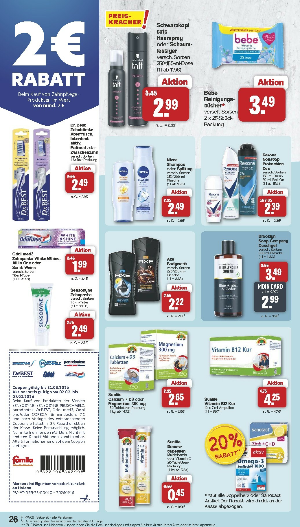 famila-nordwest - Famila Nordwest-Prospekt gültig vom 02.02.2026 bis 07.02.2026 - page: 27
