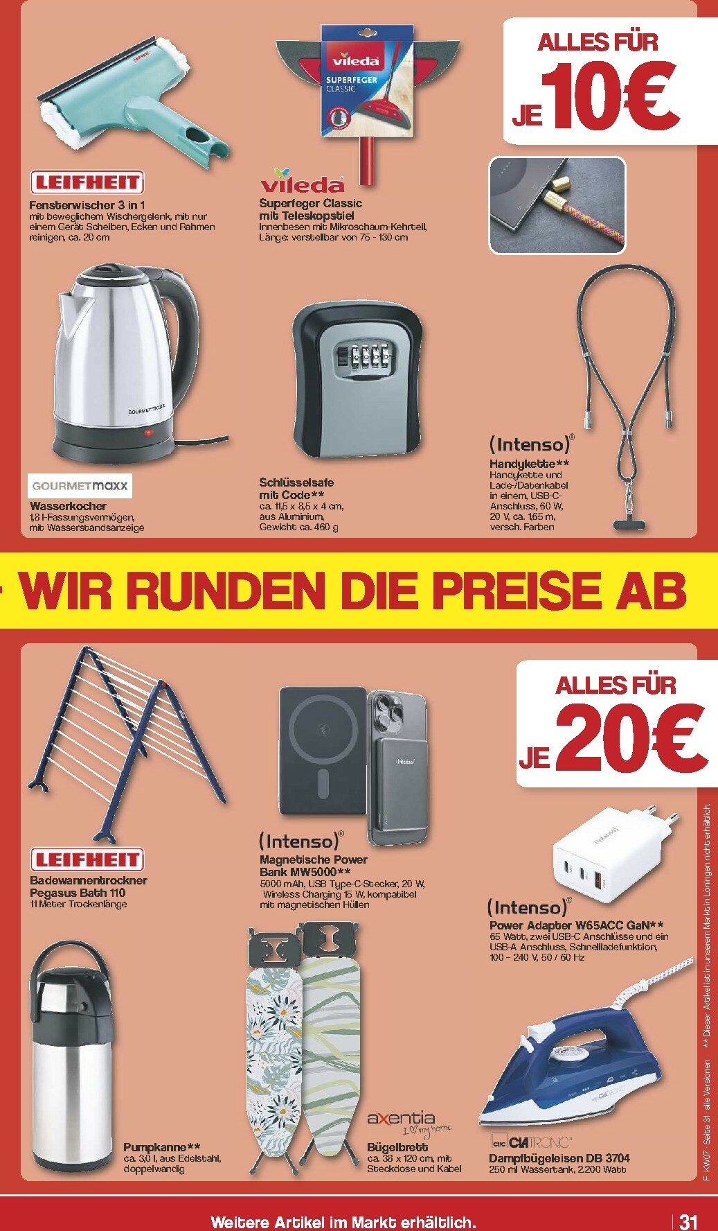 famila-nordwest - Famila Nordwest-Prospekt gültig vom 09.02.2026 bis 14.02.2026 - page: 33