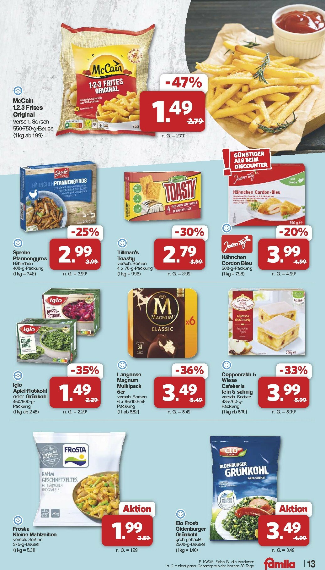 famila-nordwest - Famila Nordwest-Prospekt gültig vom 16.02.2026 bis 21.02.2026 - page: 13