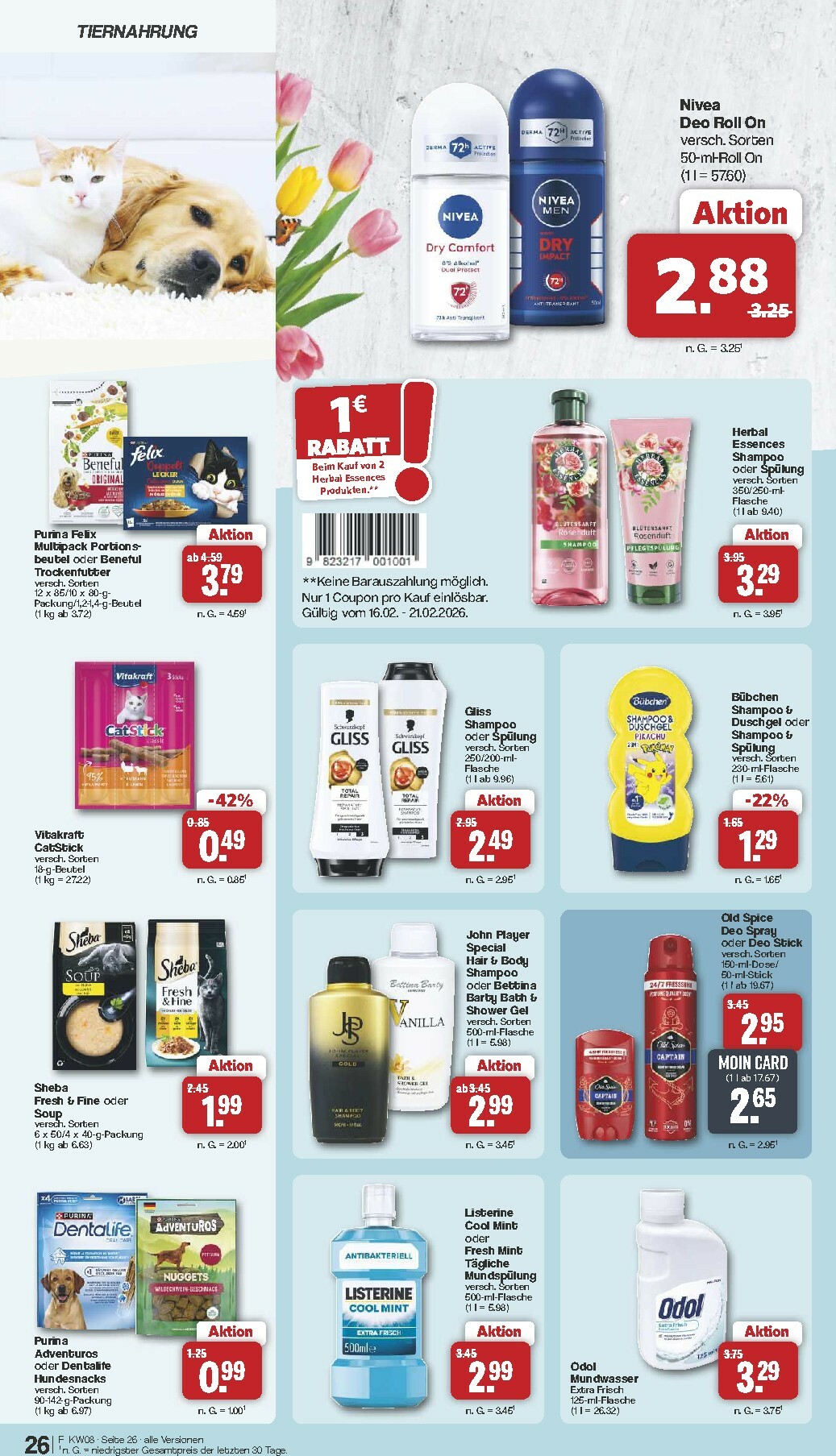 famila-nordwest - Famila Nordwest-Prospekt gültig vom 16.02.2026 bis 21.02.2026 - page: 28