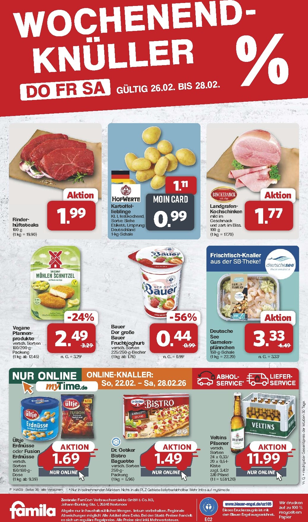 famila-nordwest - Famila Nordwest-Prospekt gültig vom 23.02.2026 bis 28.02.2026 - page: 37