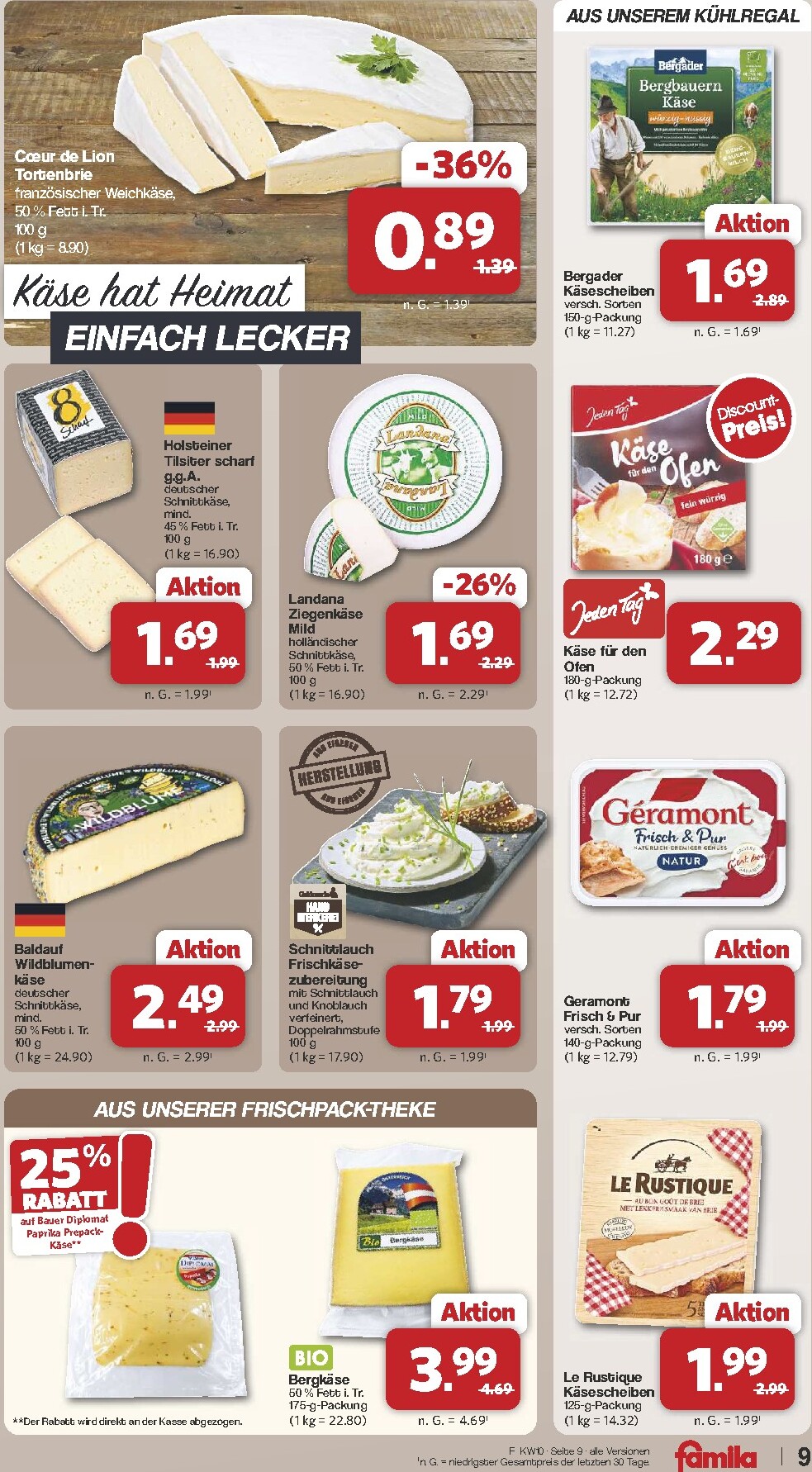 famila-nordwest - Famila Nordwest-Prospekt gültig vom 02.03.2026 bis 07.03.2026 - page: 9