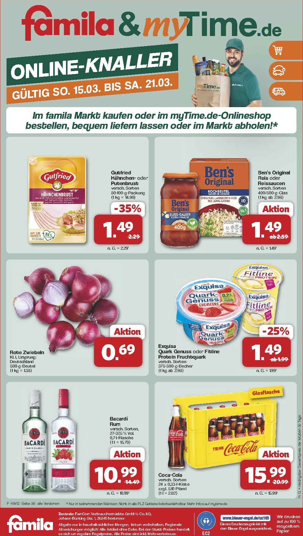 famila-nordwest - Famila Nordwest-Prospekt gültig vom 16.03.2026 bis 21.03.2026 - page: 43