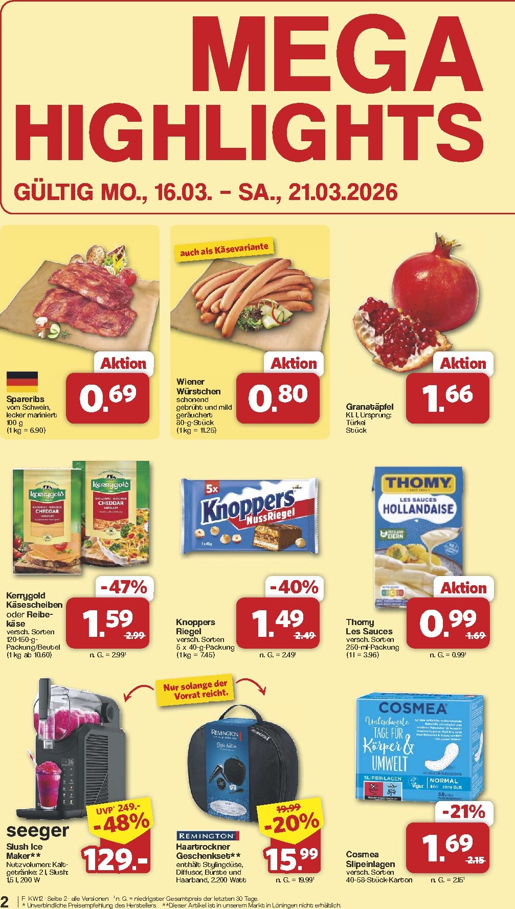 famila-nordwest - Famila Nordwest-Prospekt gültig vom 16.03.2026 bis 21.03.2026 - page: 2