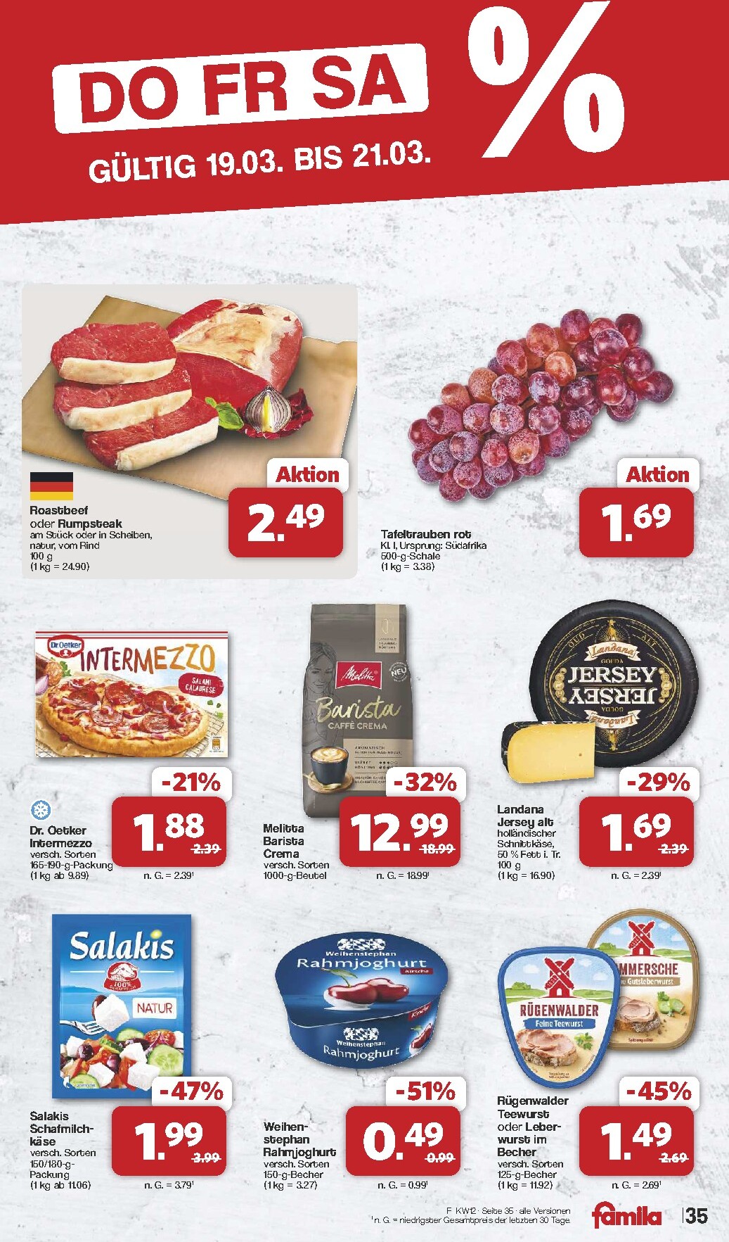 famila-nordwest - Famila Nordwest-Prospekt gültig vom 16.03.2026 bis 21.03.2026 - page: 42