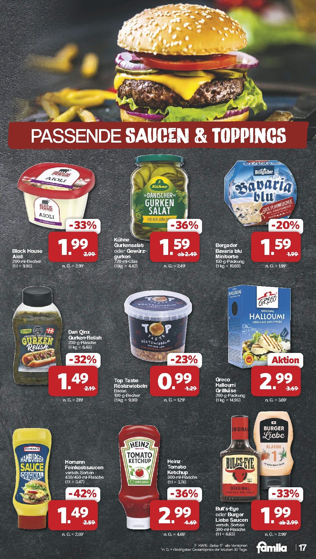 famila-nordwest - Famila Nordwest-Prospekt gültig vom 07.04.2026 bis 11.04.2026 - page: 17