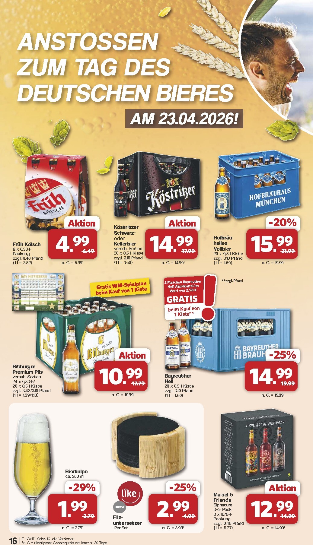 famila-nordwest - Famila Nordwest Prospekt nächste Woche – von Montag 20.04.2026 bis Samstag 25.04.2026 - page: 16