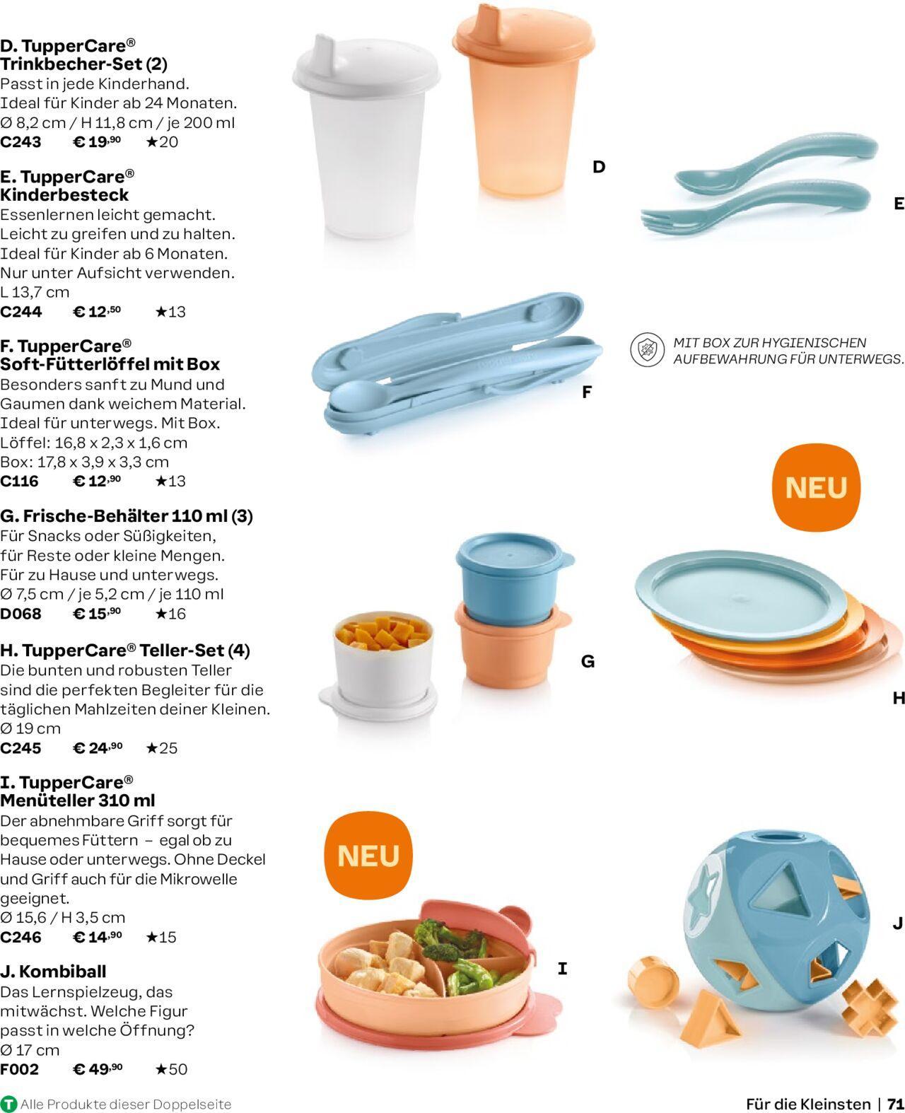tupperware - Tupperware Angebote Herbst/Winter 2024/25 » Prospekt Online von Sonntag 01.09.2024 - page: 71 tupperware - Tupperware Angebote Herbst/Winter 2024/25 » Prospekt Online von Sonntag 01.09.2024 - page: 71