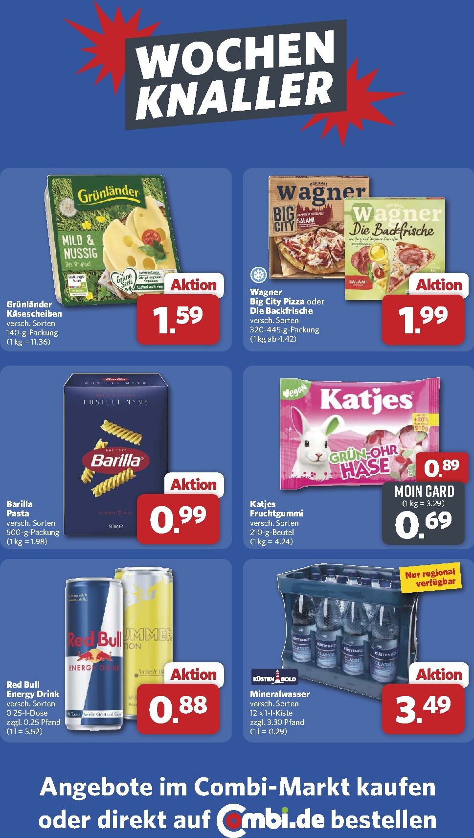 combi - Combi - Prospekt Markt - Angebote Prospekt nächste Woche – von Montag 08.06.2026 bis Samstag 13.06.2026 - page: 33