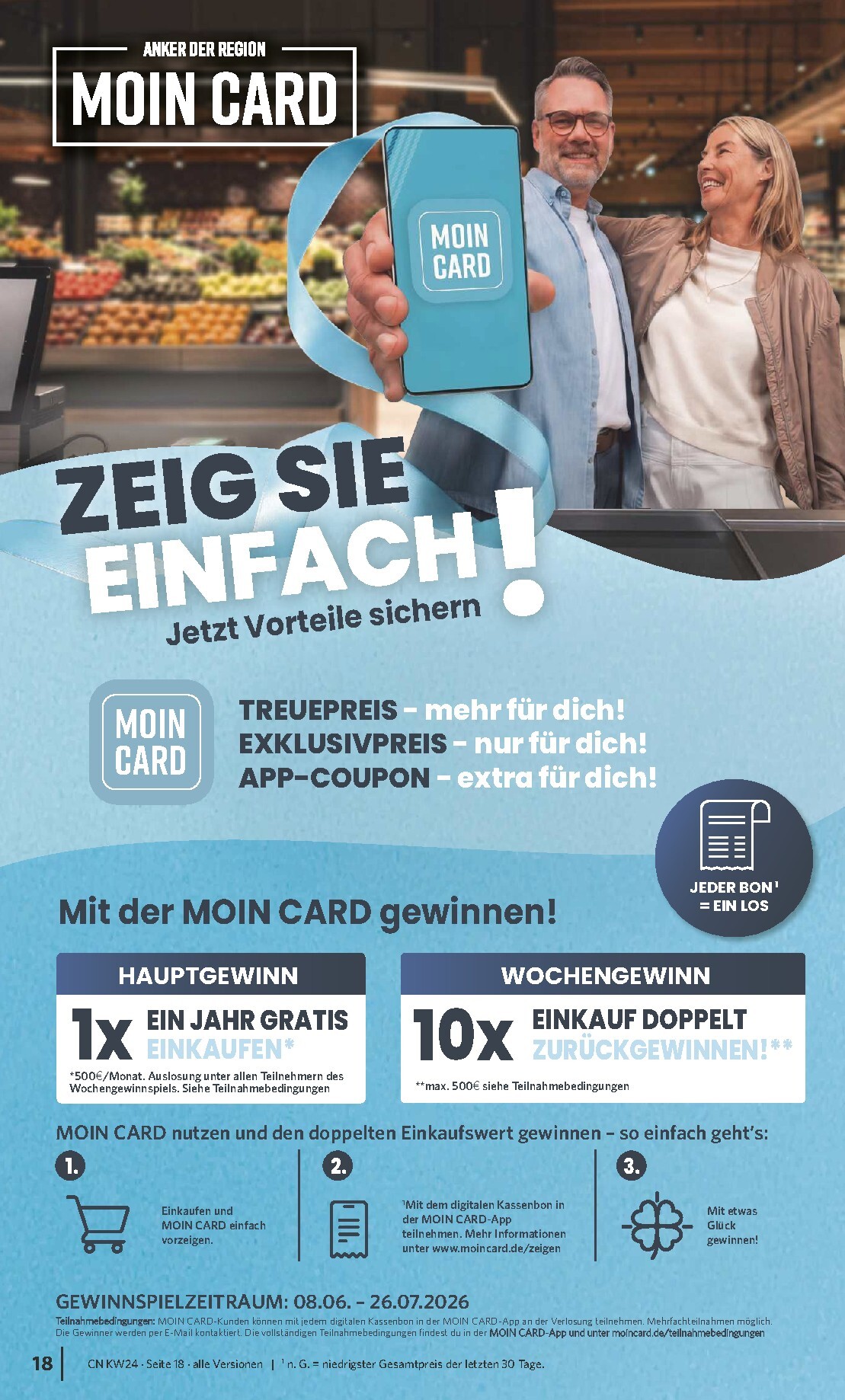 combi - Combi - Prospekt Markt - Angebote Prospekt nächste Woche – von Montag 08.06.2026 bis Samstag 13.06.2026 - page: 18