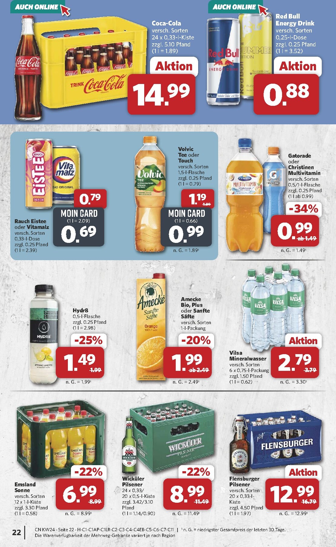 combi - Combi - Prospekt Markt - Angebote Prospekt nächste Woche – von Montag 08.06.2026 bis Samstag 13.06.2026 - page: 24