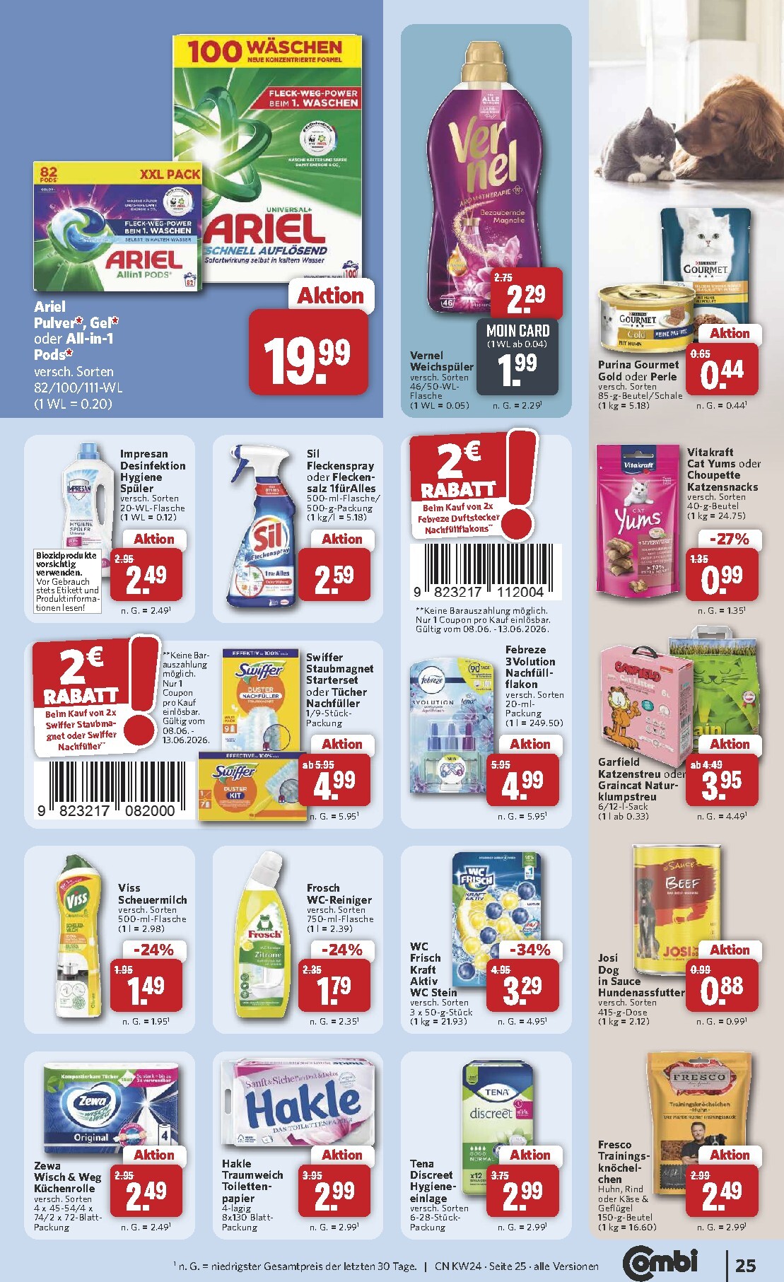 combi - Combi - Prospekt Markt - Angebote Prospekt nächste Woche – von Montag 08.06.2026 bis Samstag 13.06.2026 - page: 27