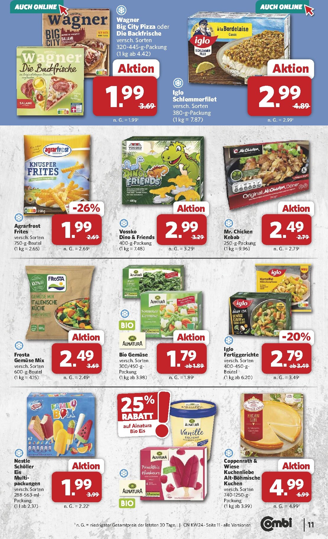 combi - Combi - Prospekt Markt - Angebote Prospekt nächste Woche – von Montag 08.06.2026 bis Samstag 13.06.2026 - page: 11