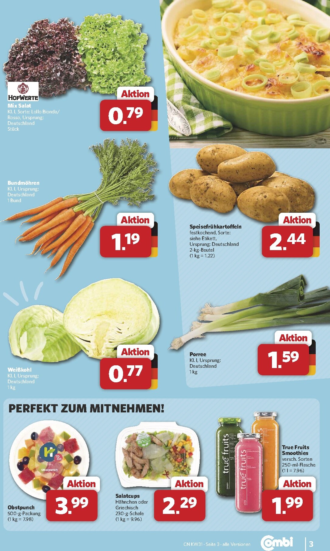 combi - Combi Prospekt nächste Woche – von Montag 27.07.2026 bis Samstag 01.08.2026 - page: 3