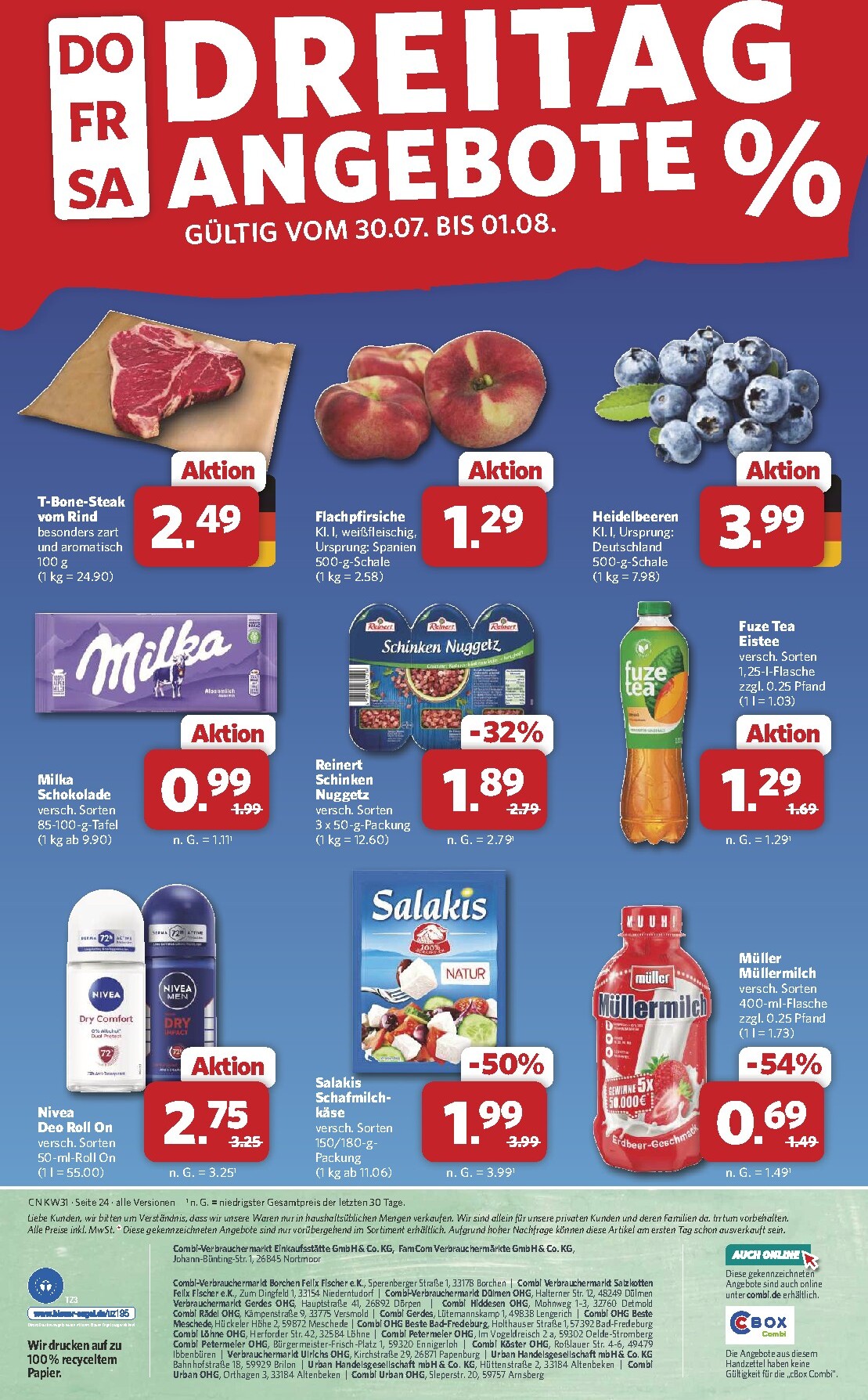 combi - Combi Prospekt nächste Woche – von Montag 27.07.2026 bis Samstag 01.08.2026 - page: 26