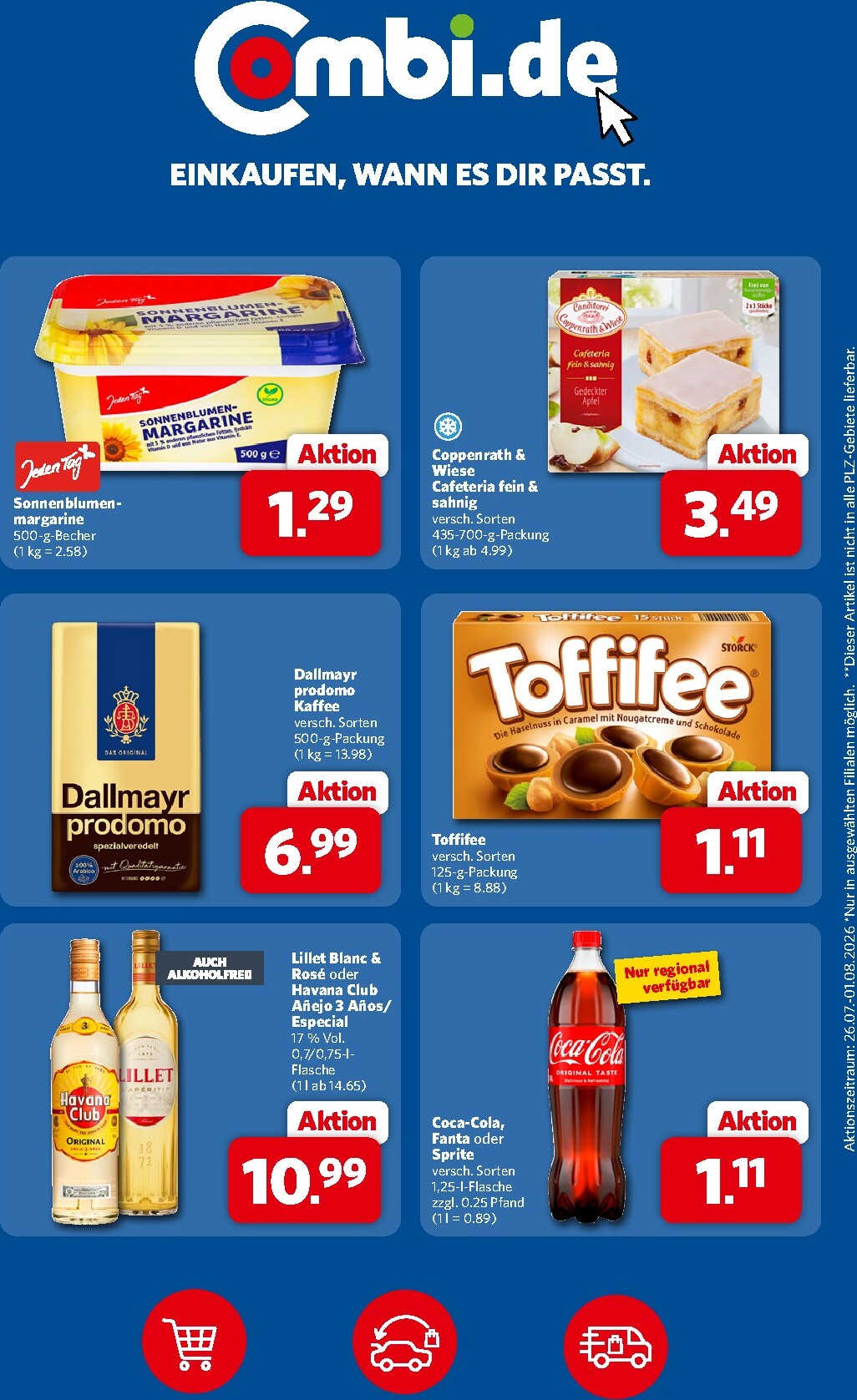 combi - Combi Prospekt nächste Woche – von Montag 27.07.2026 bis Samstag 01.08.2026 - page: 29