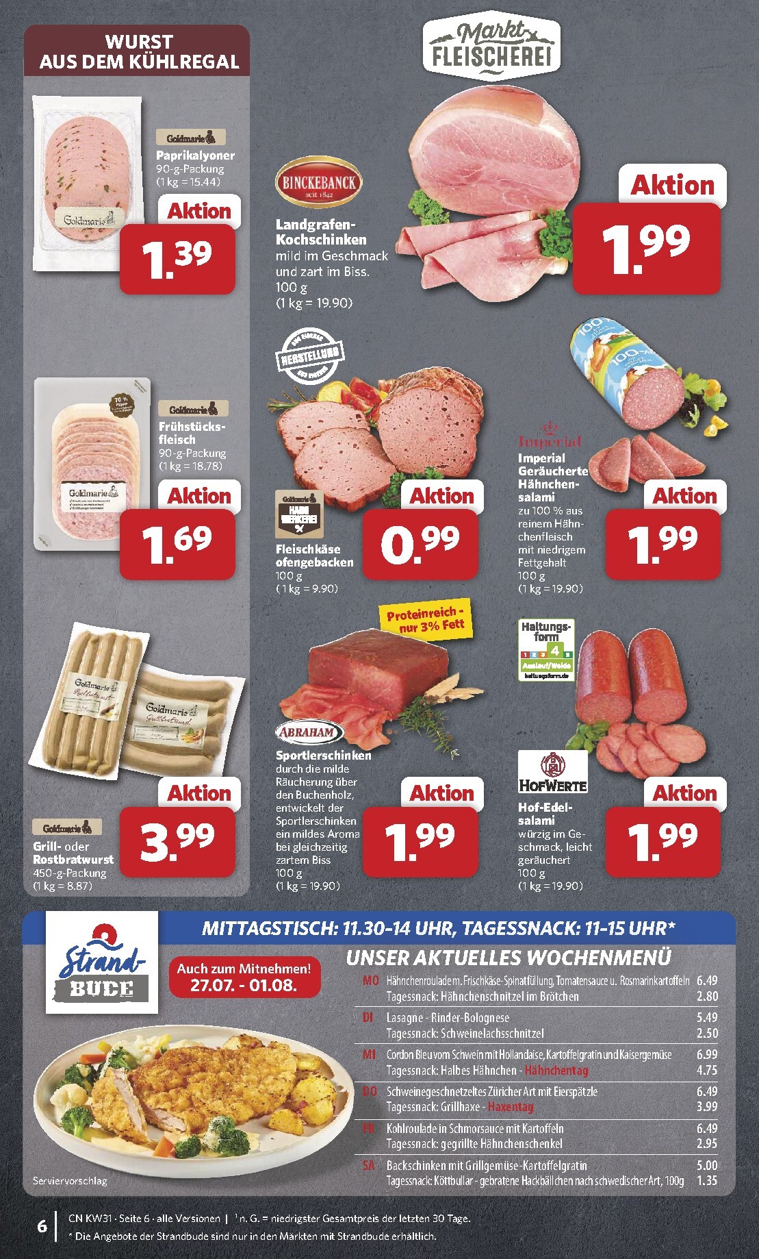 combi - Combi Prospekt nächste Woche – von Montag 27.07.2026 bis Samstag 01.08.2026 - page: 6
