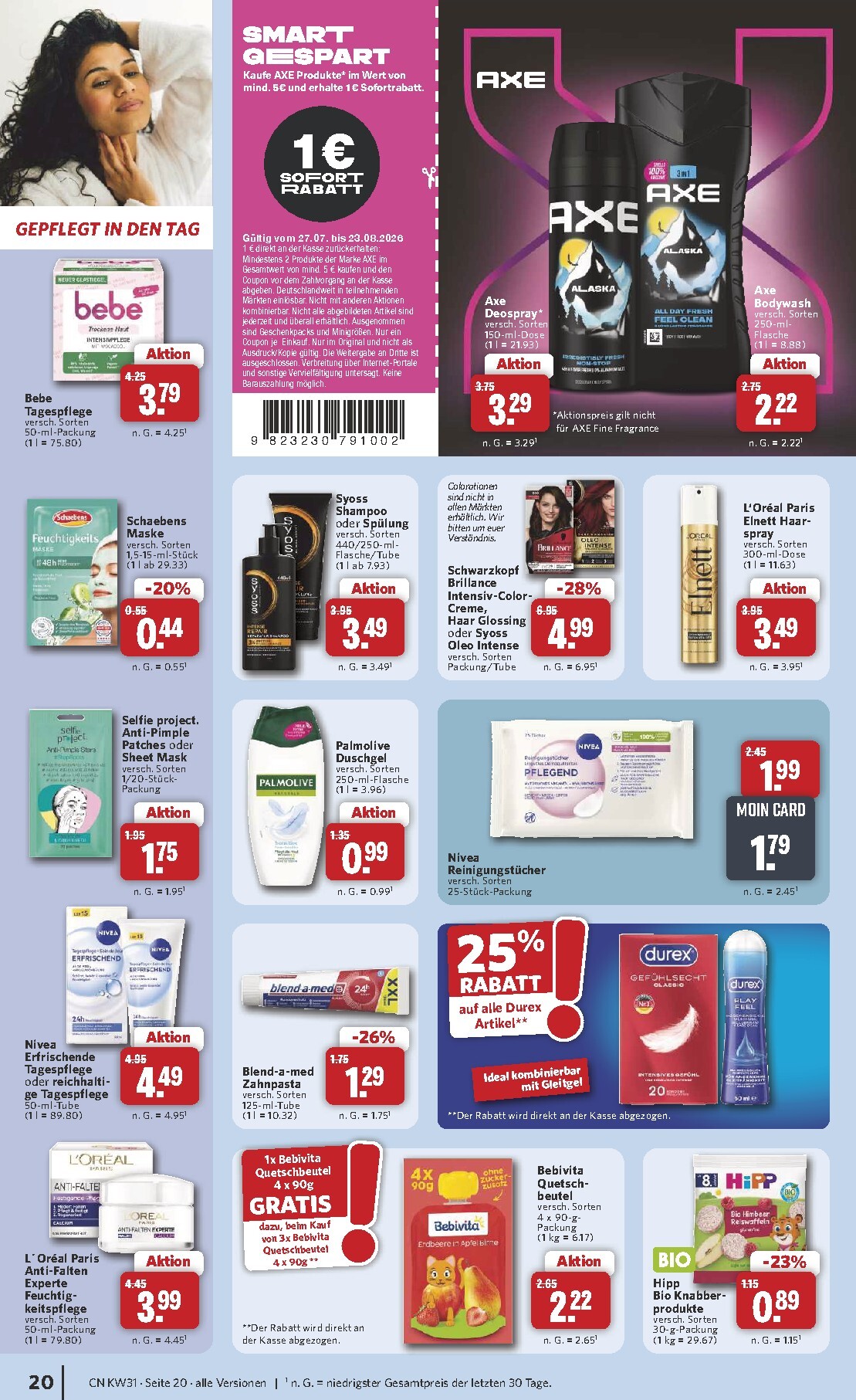 combi - Combi Prospekt nächste Woche – von Montag 27.07.2026 bis Samstag 01.08.2026 - page: 22