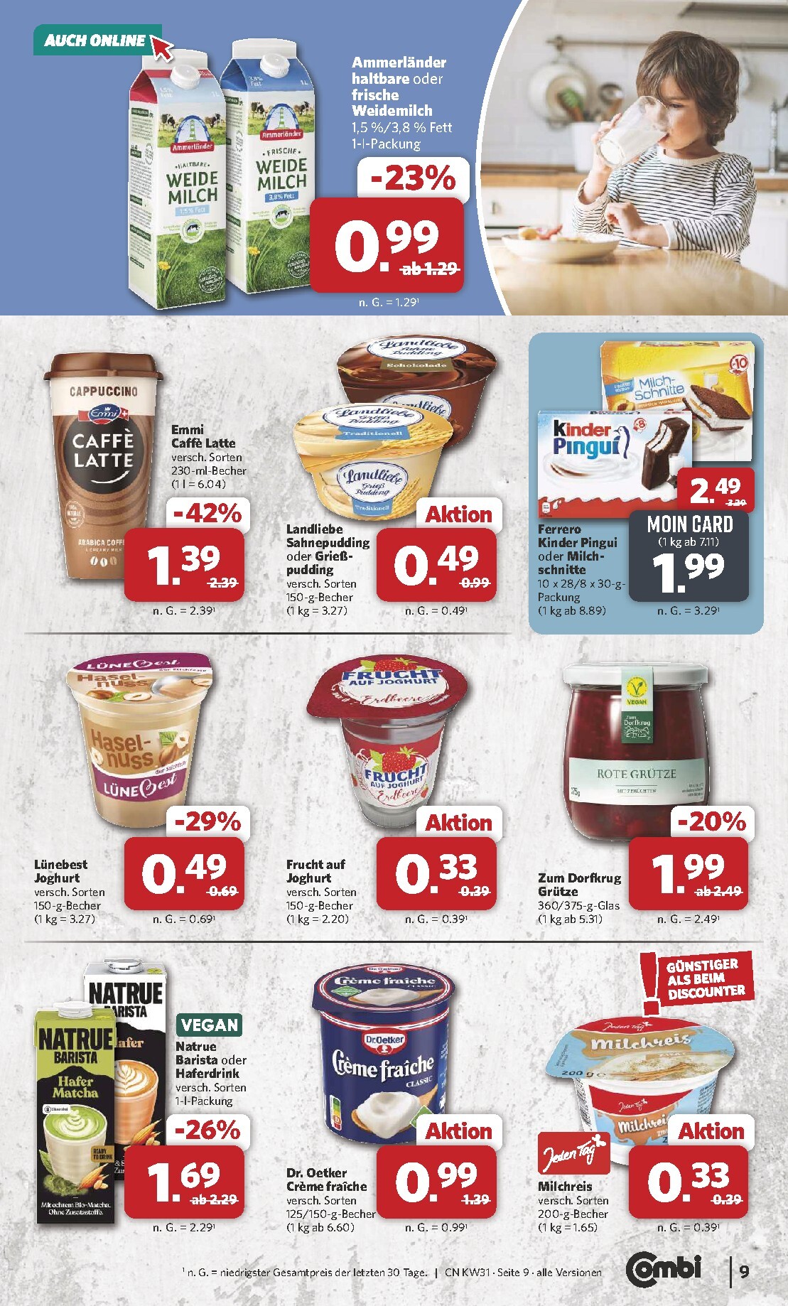 combi - Combi Prospekt nächste Woche – von Montag 27.07.2026 bis Samstag 01.08.2026 - page: 9
