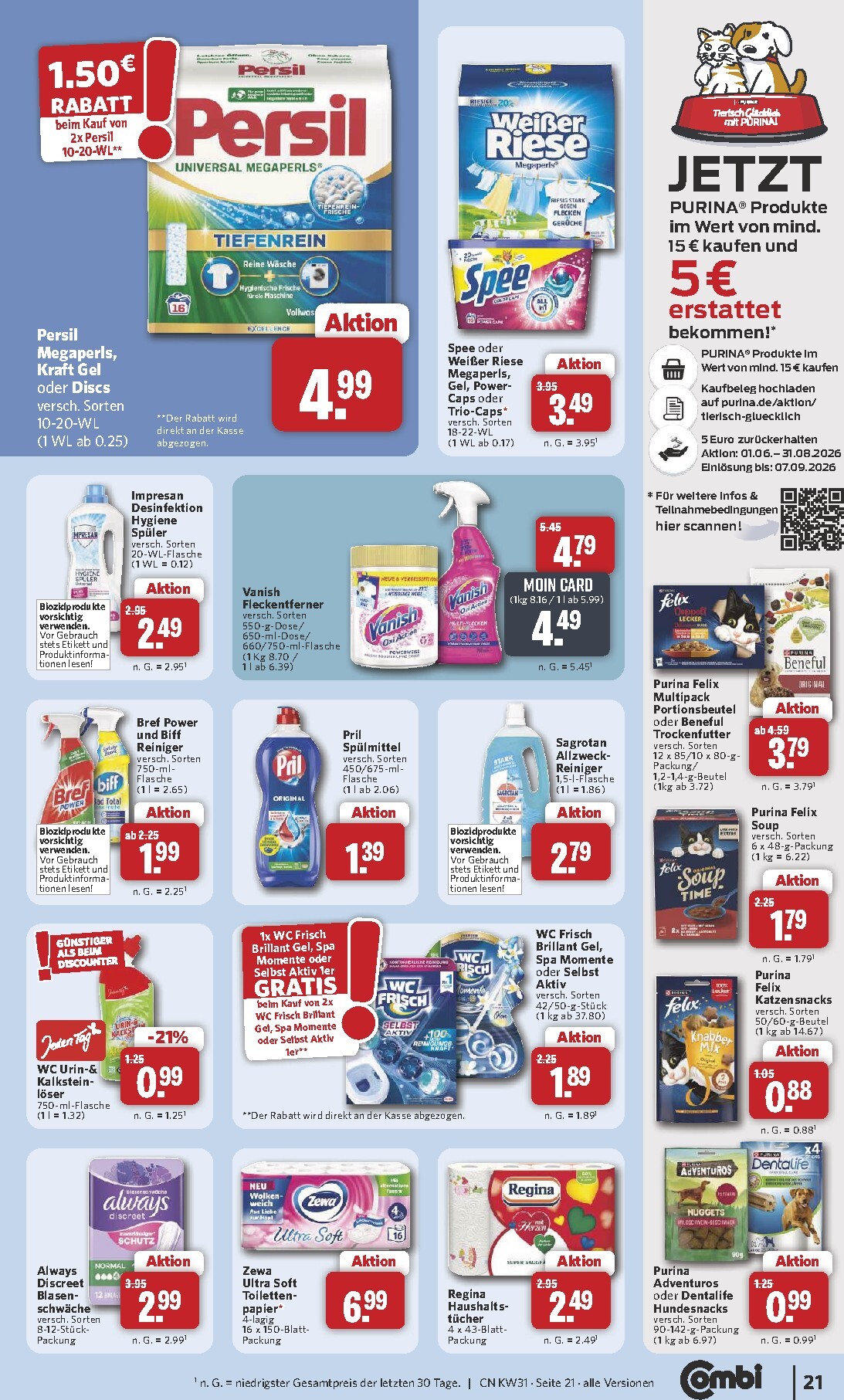 combi - Combi Prospekt nächste Woche – von Montag 27.07.2026 bis Samstag 01.08.2026 - page: 23