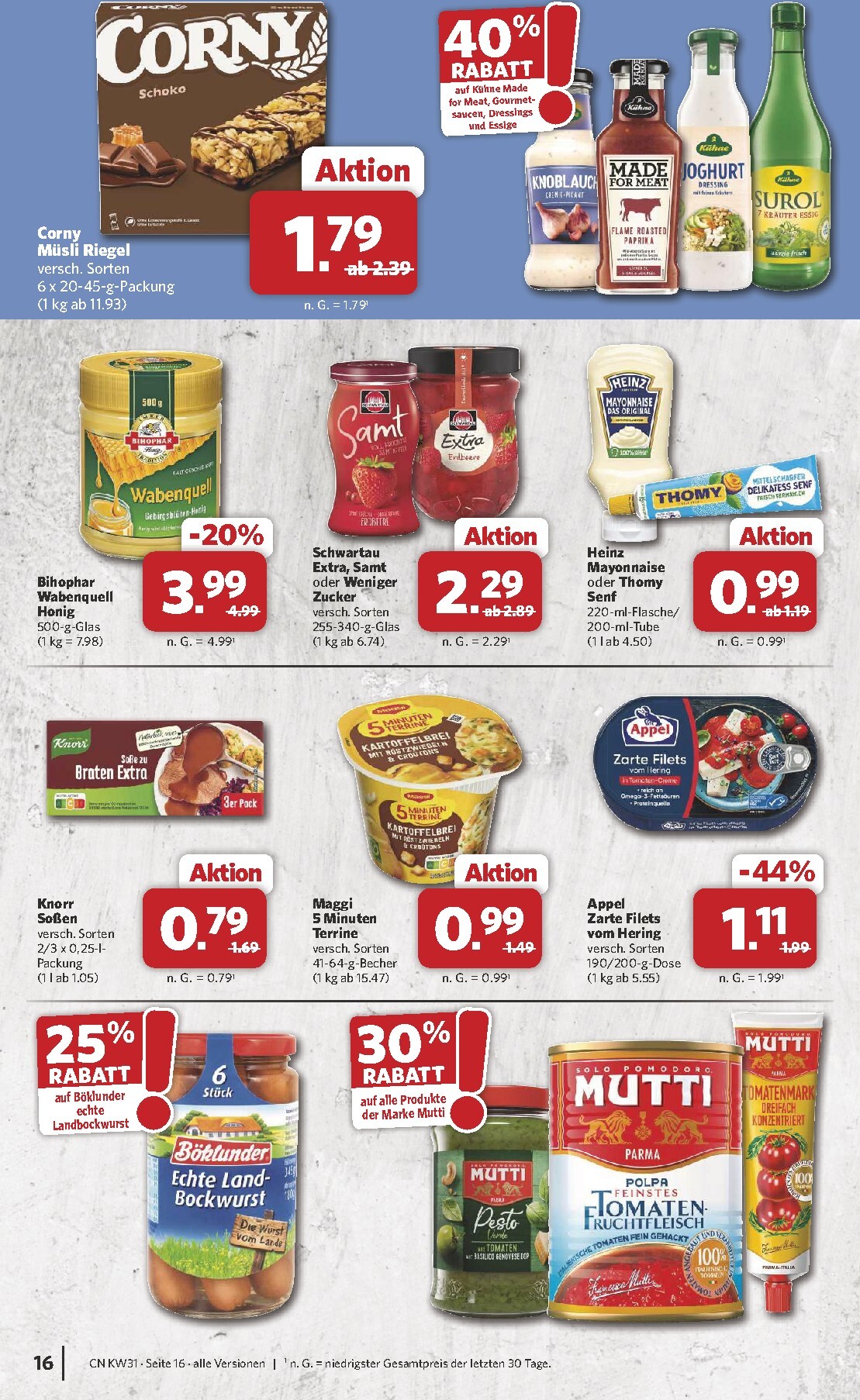 combi - Combi Prospekt nächste Woche – von Montag 27.07.2026 bis Samstag 01.08.2026 - page: 16