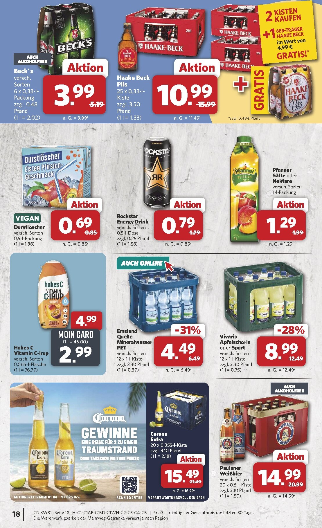 combi - Combi Prospekt nächste Woche – von Montag 27.07.2026 bis Samstag 01.08.2026 - page: 18
