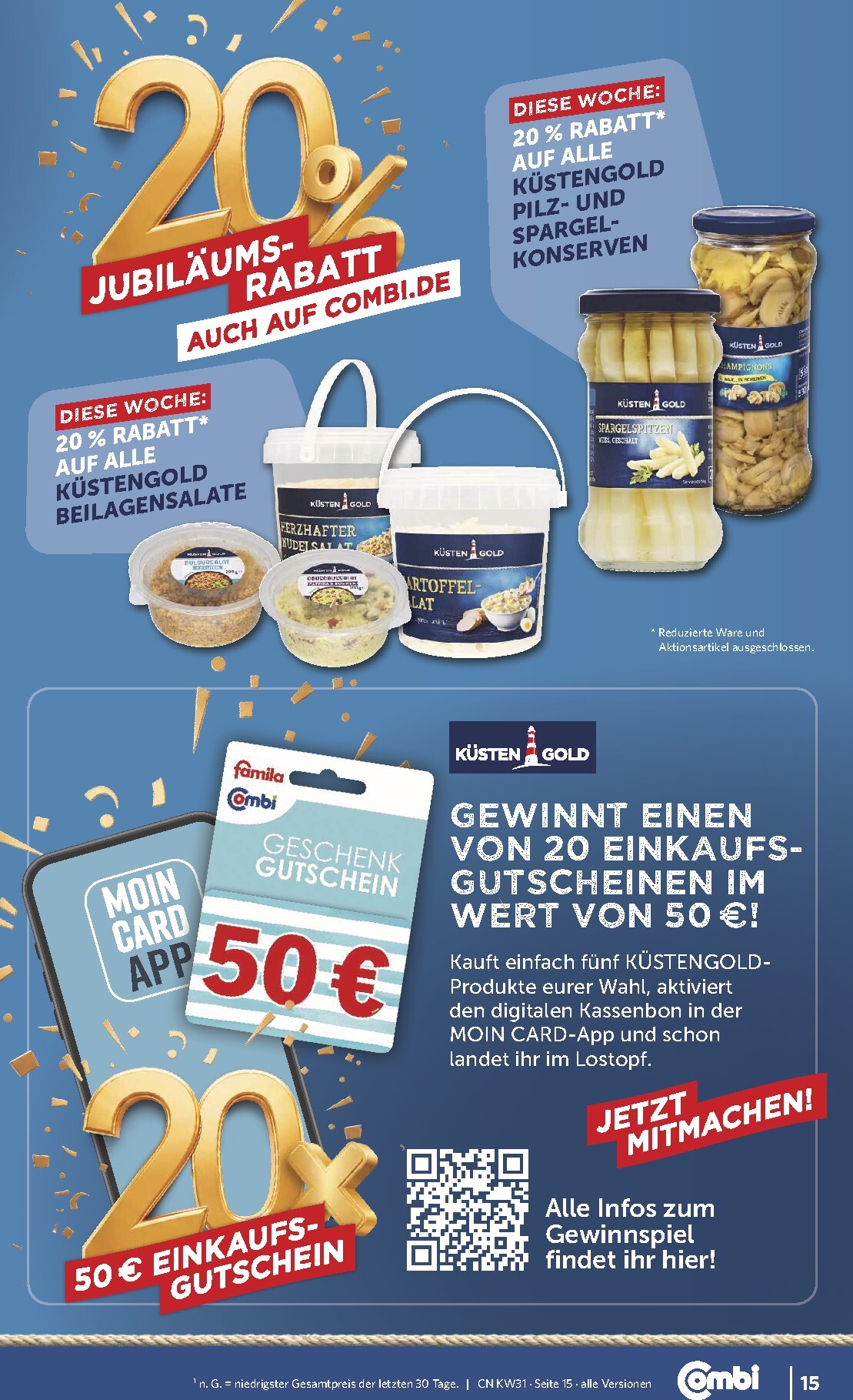 combi - Combi Prospekt nächste Woche – von Montag 27.07.2026 bis Samstag 01.08.2026 - page: 15