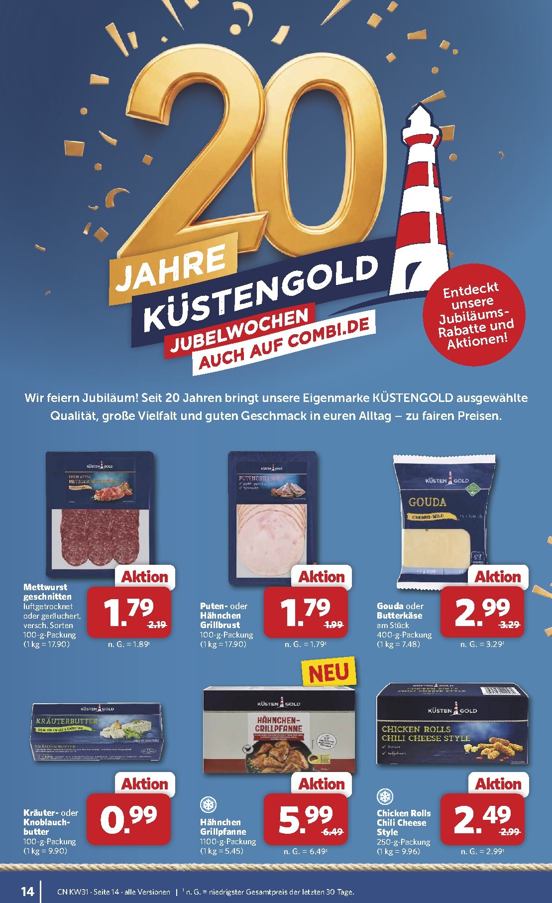 combi - Combi Prospekt nächste Woche – von Montag 27.07.2026 bis Samstag 01.08.2026 - page: 14