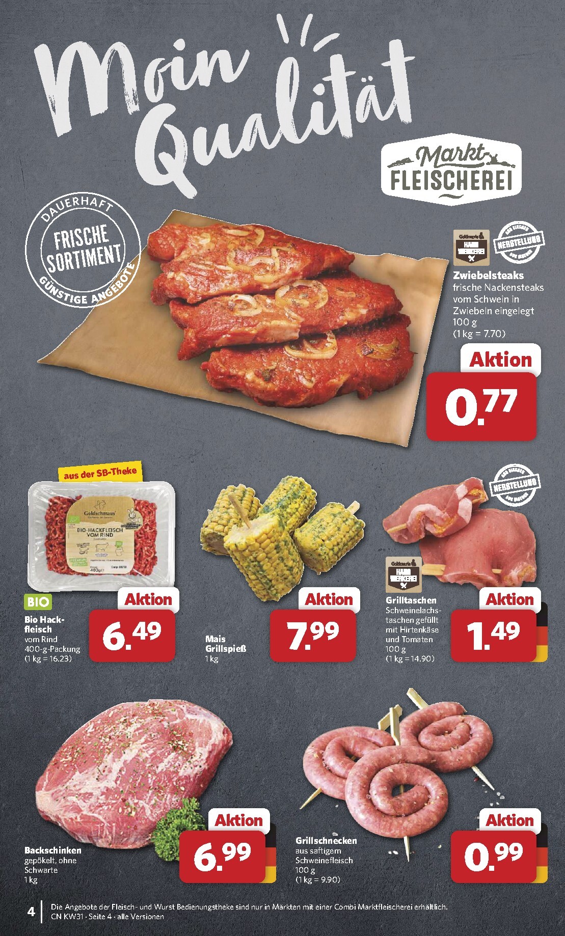 combi - Combi Prospekt nächste Woche – von Montag 27.07.2026 bis Samstag 01.08.2026 - page: 4