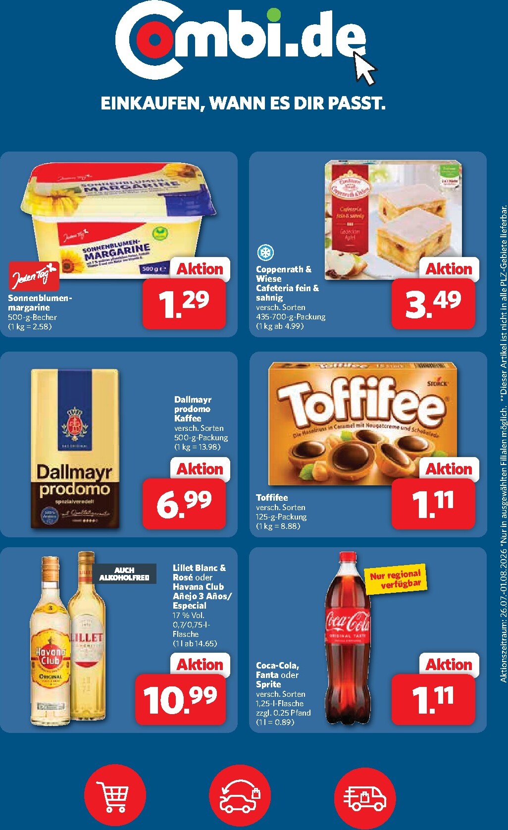 combi - Combi Prospekt – von Sonntag 26.07.2026 bis Samstag 01.08.2026 - page: 2