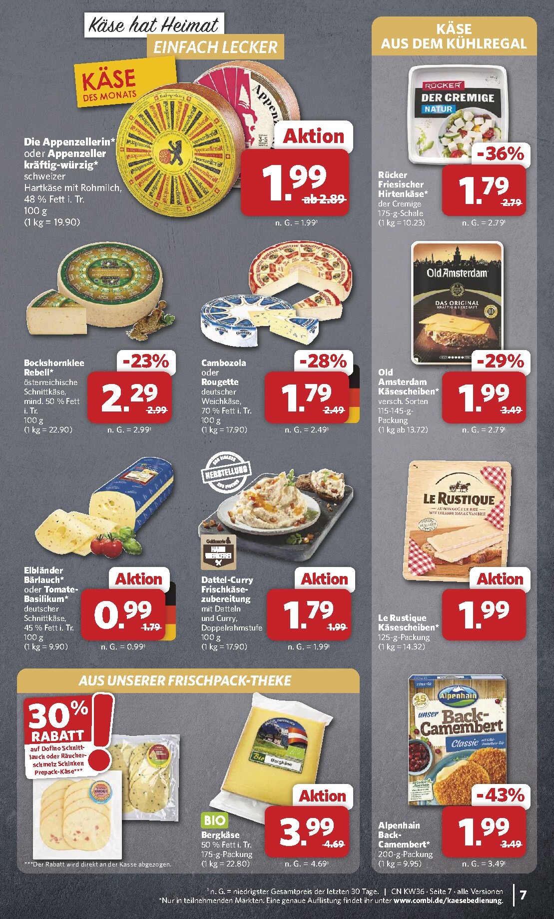 combi - Combi Prospekt nächste Woche – von Montag 31.08.2026 bis Samstag 05.09.2026 - page: 7