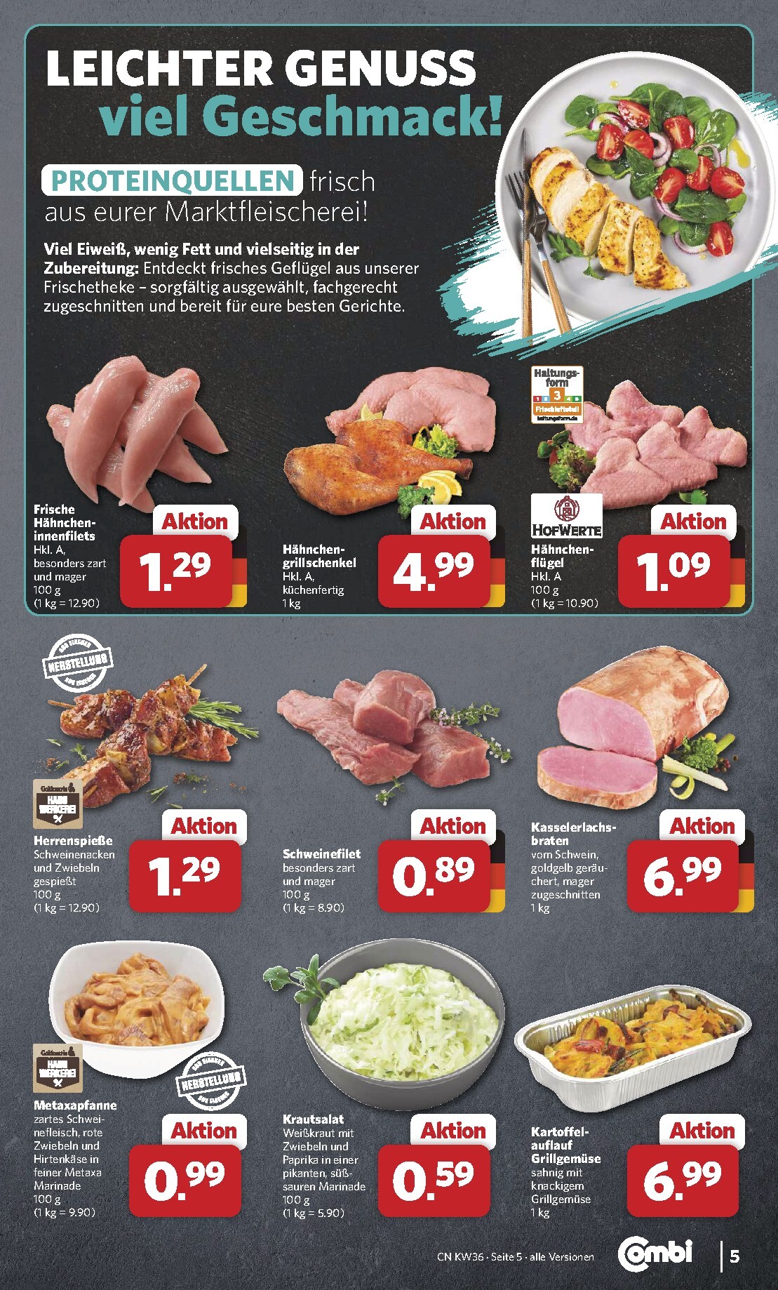 combi - Combi Prospekt nächste Woche – von Montag 31.08.2026 bis Samstag 05.09.2026 - page: 5
