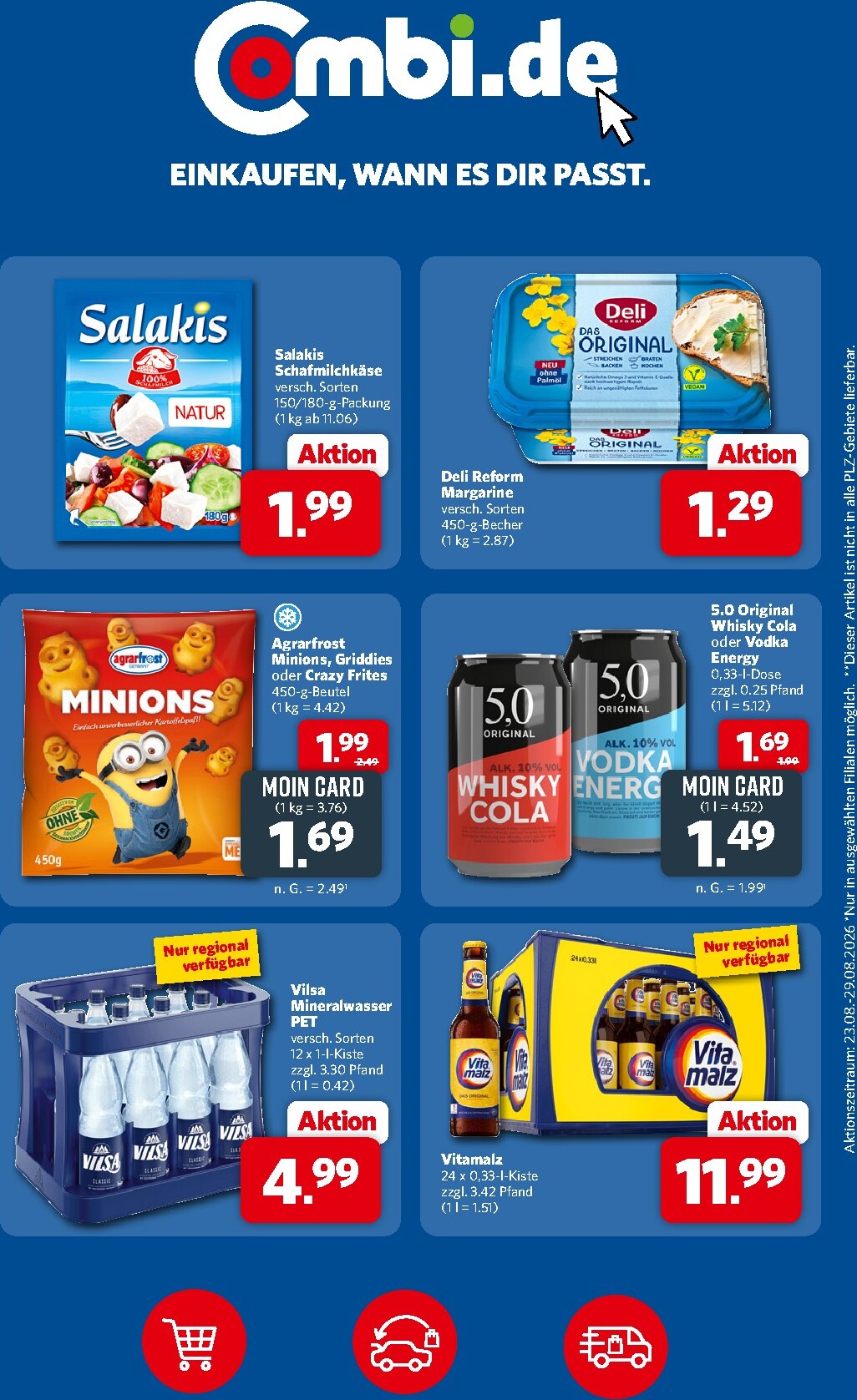 combi - Combi - Wochen Knaller Prospekt – von Montag 24.08.2026 bis Samstag 29.08.2026 - page: 2