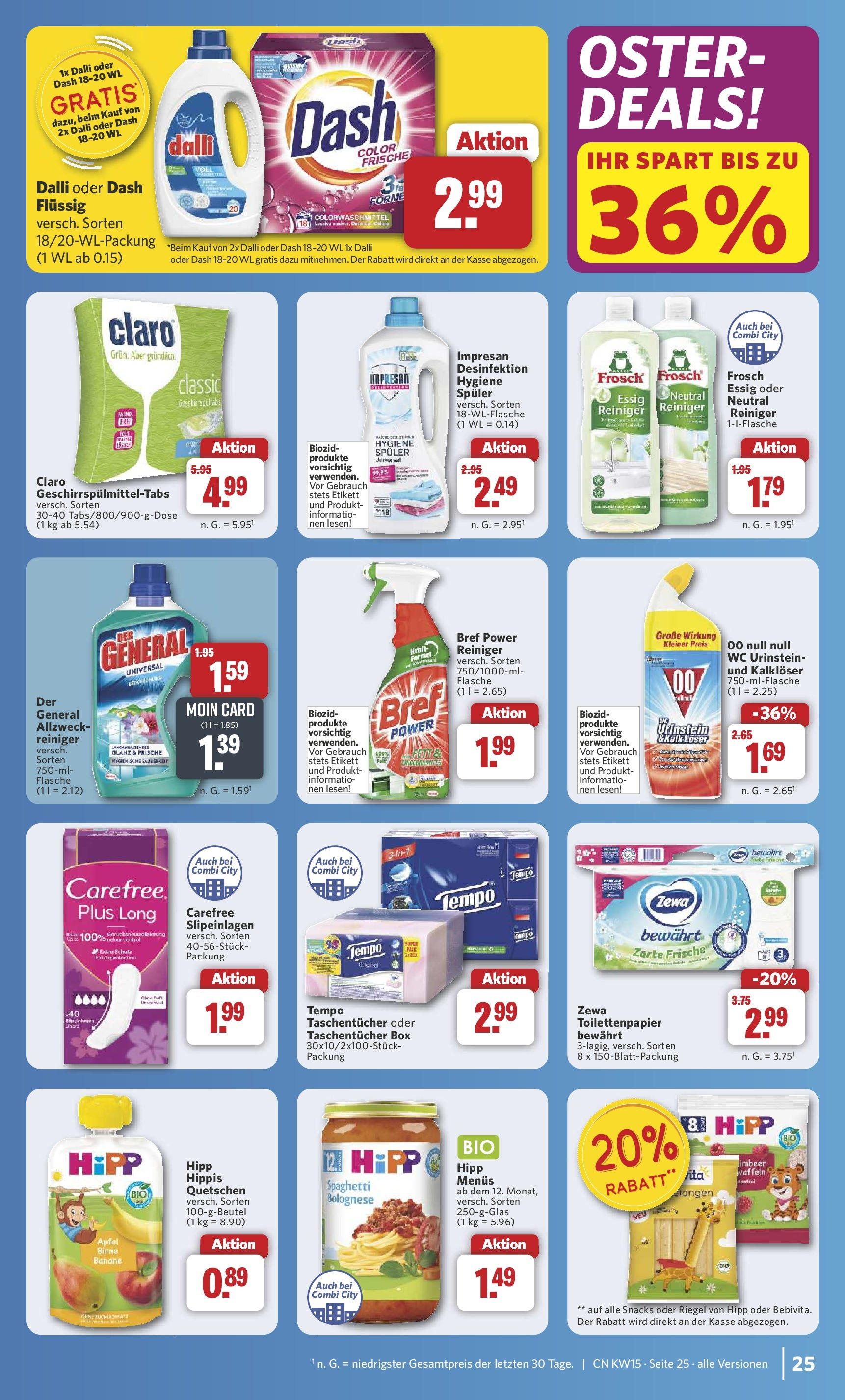 combi - Combi - Familie Rädel-Prospekt gültig von 07.04. bis 12.04. - page: 31