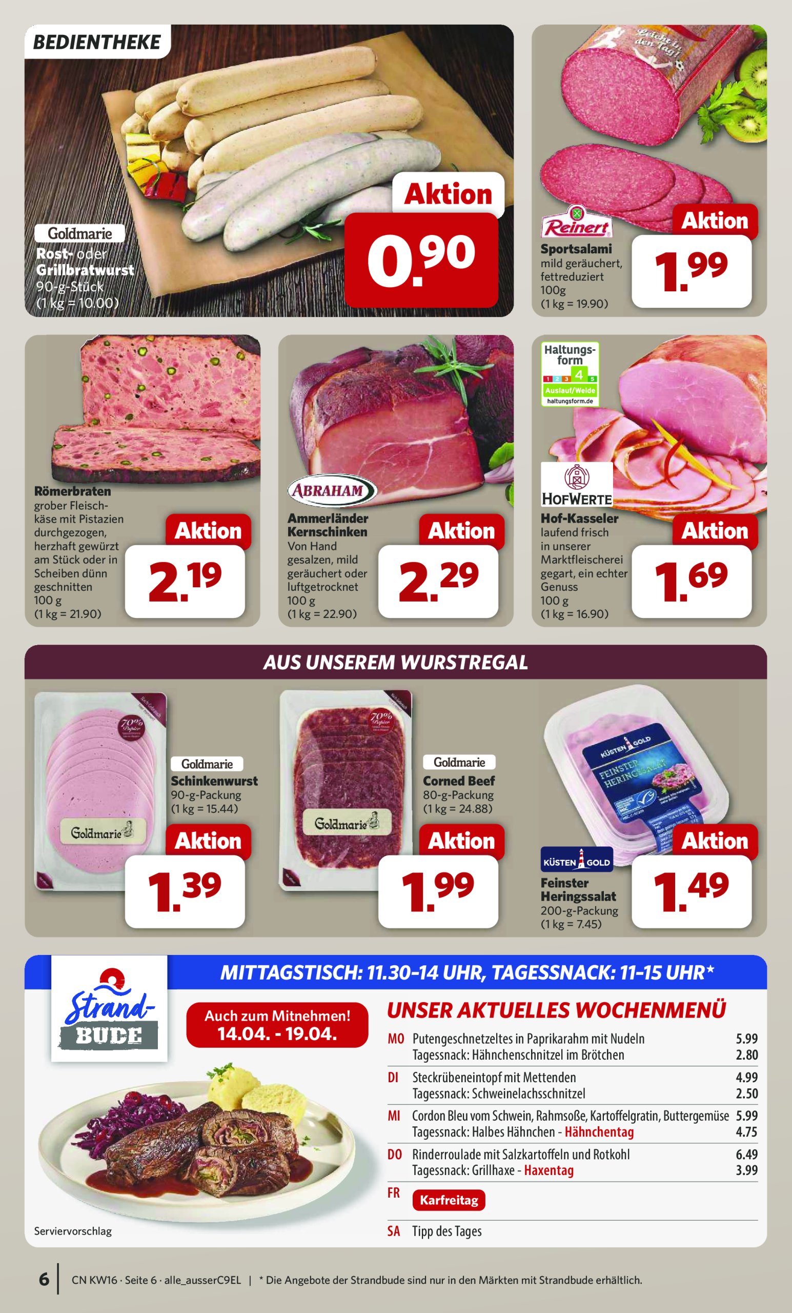 combi - Combi-Prospekt gültig von 14.04. bis 19.04. - page: 6