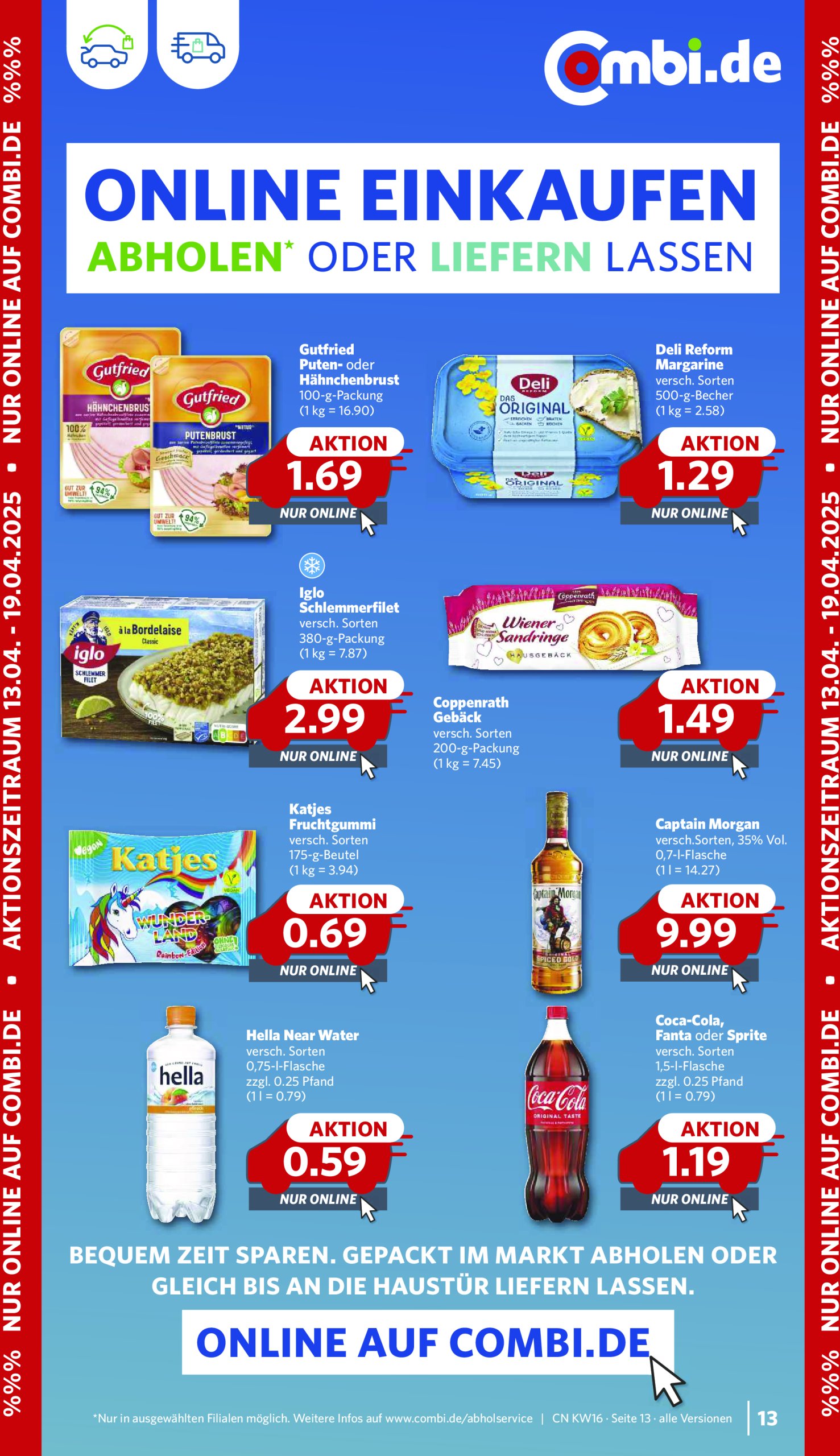 combi - Combi-Prospekt gültig von 14.04. bis 19.04. - page: 14