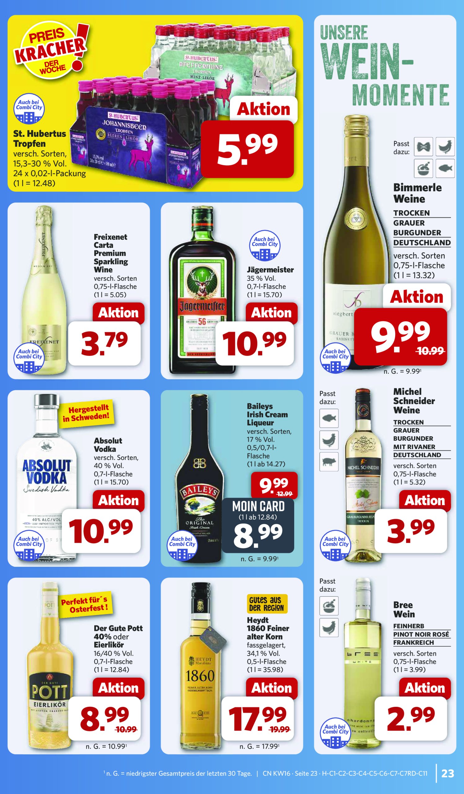 combi - Combi-Prospekt gültig von 14.04. bis 19.04. - page: 28