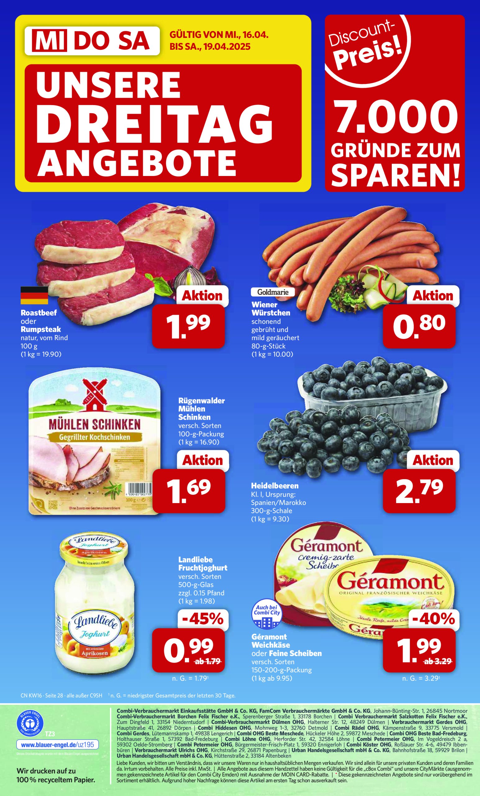 combi - Combi-Prospekt gültig von 14.04. bis 19.04. - page: 35