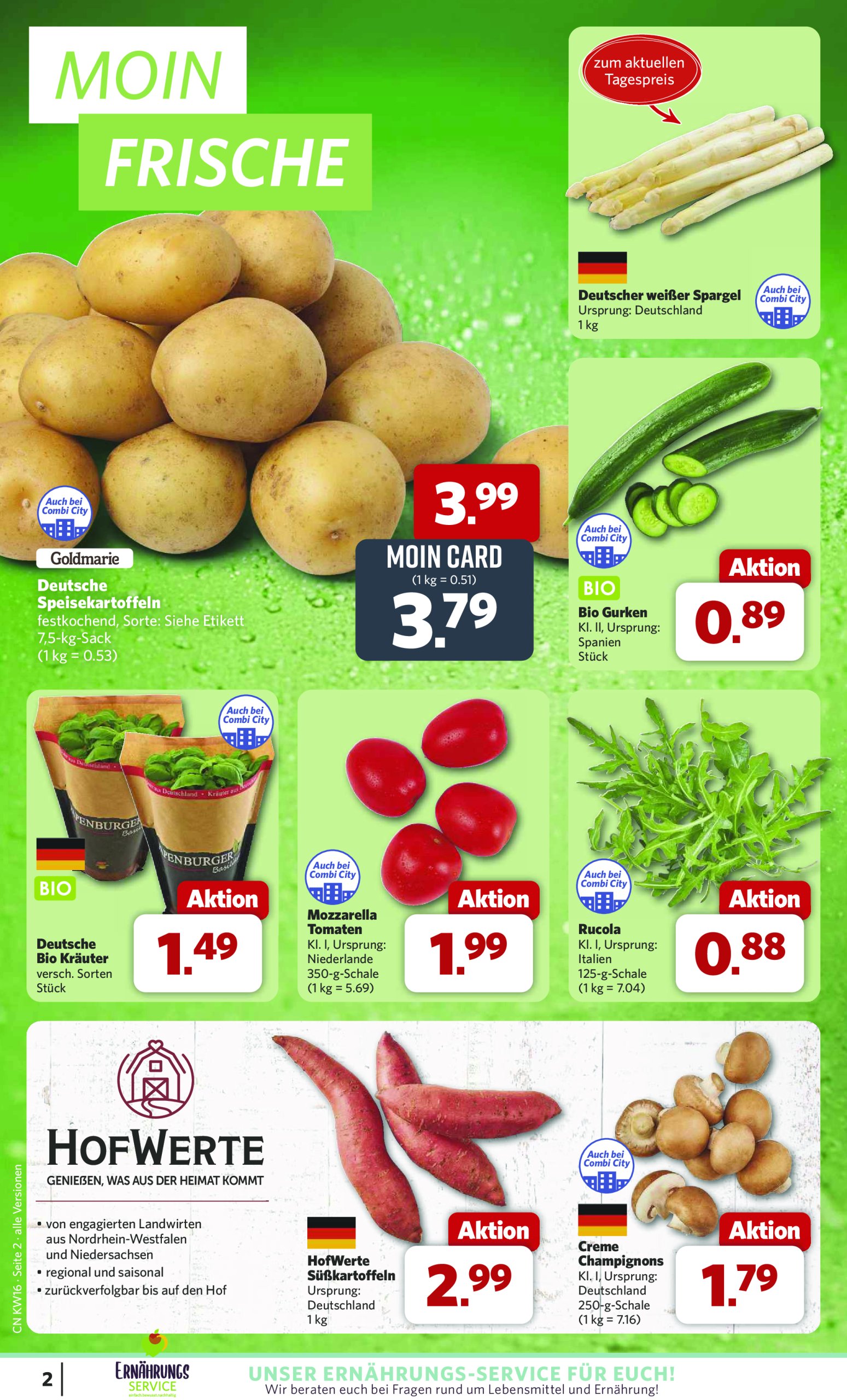 combi - Combi-Prospekt gültig von 14.04. bis 19.04. - page: 2