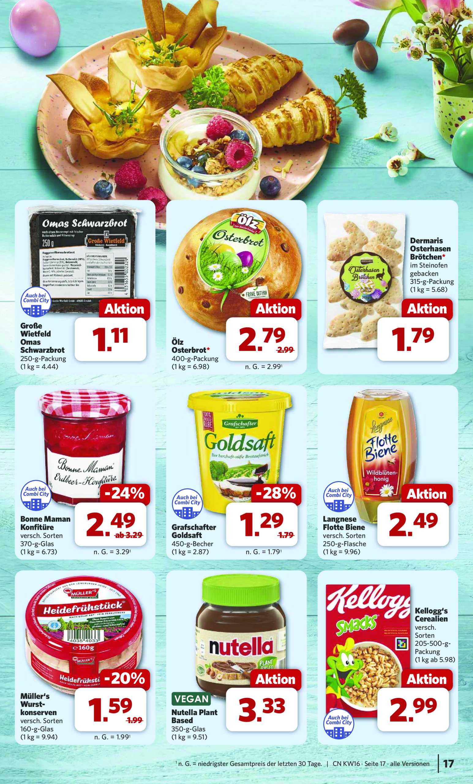 combi - Combi-Prospekt gültig von 14.04. bis 19.04. - page: 21