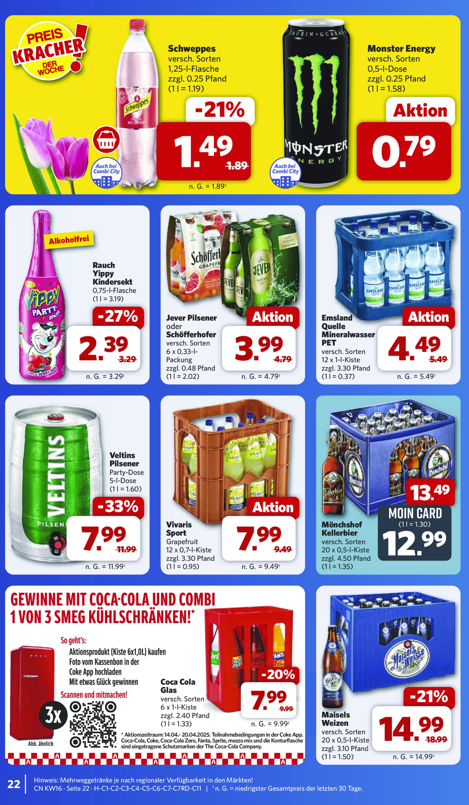 combi - Combi-Prospekt gültig von 14.04. bis 19.04. - page: 27