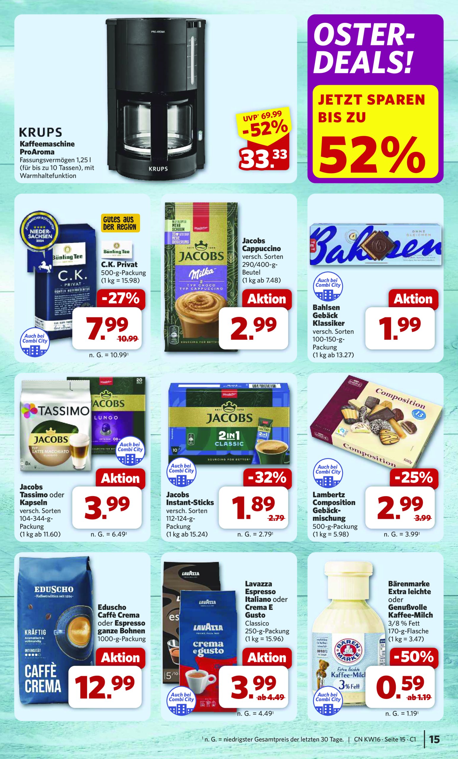 combi - Combi-Prospekt gültig von 14.04. bis 19.04. - page: 17