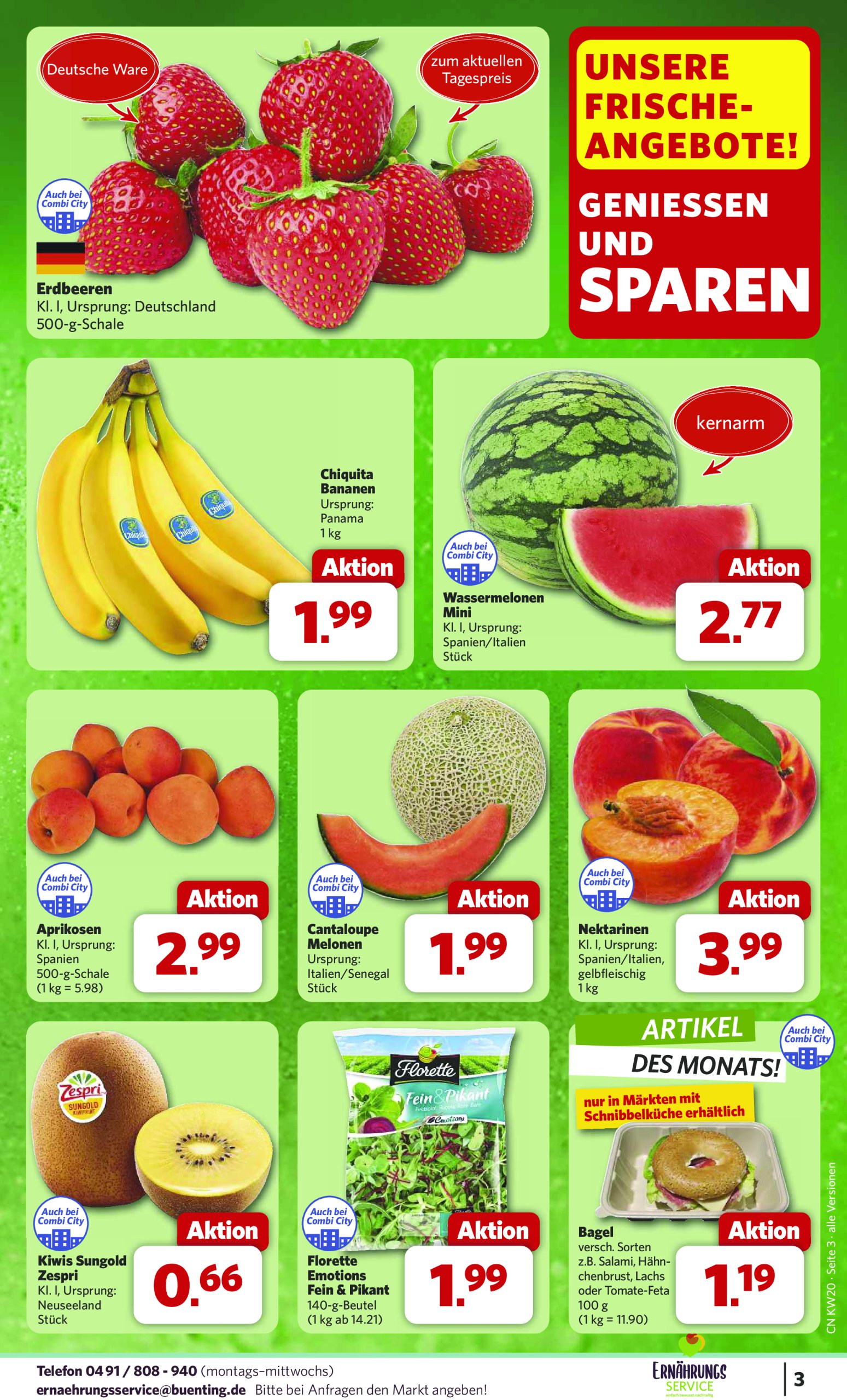 combi - Combi-Prospekt gültig von 12.05. bis 17.05. - page: 3