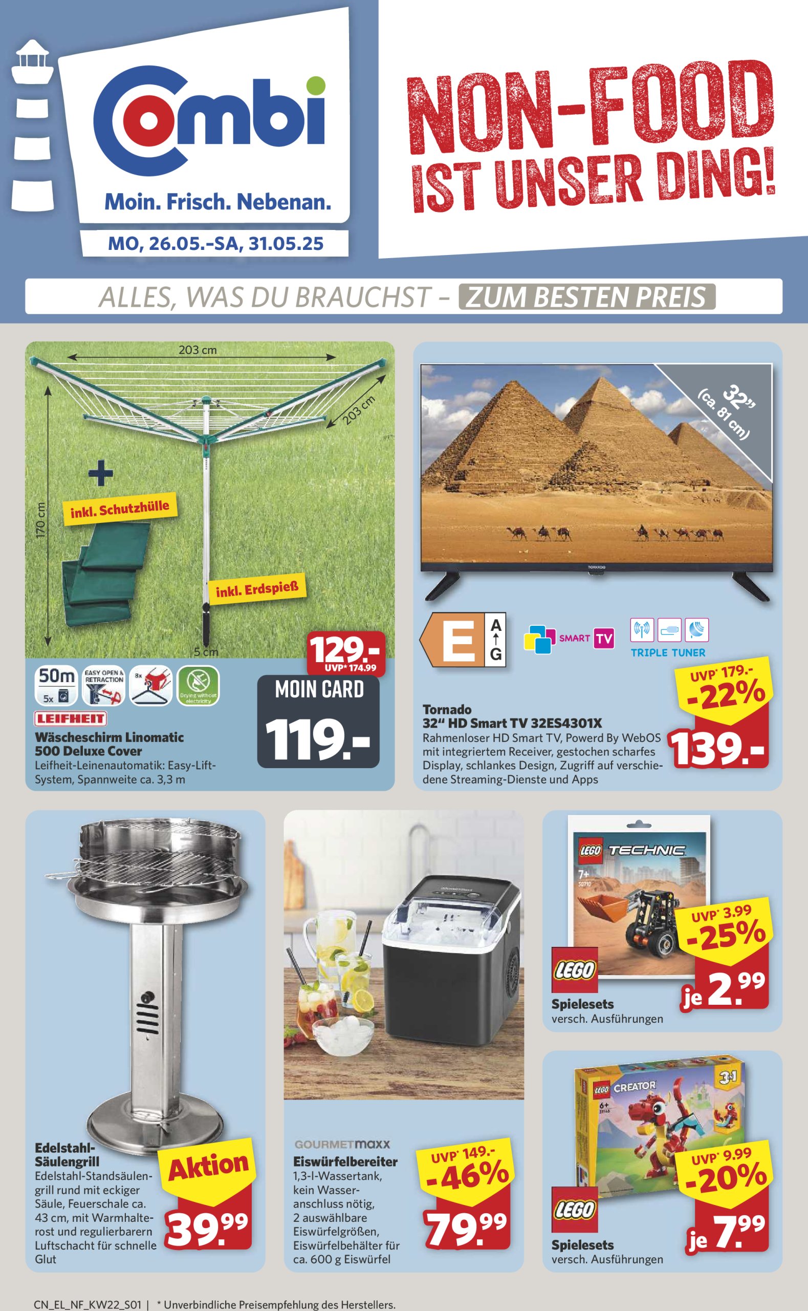 combi - Combi - Non-food-Prospekt gültig von 26.05. bis 31.05.