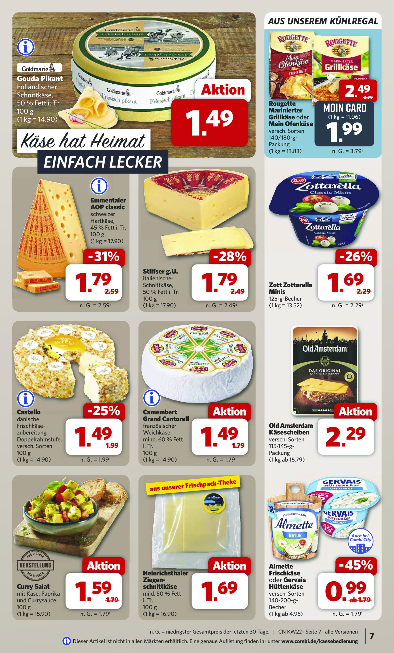 combi - Combi-Prospekt gültig von 26.05. bis 31.05. - page: 7