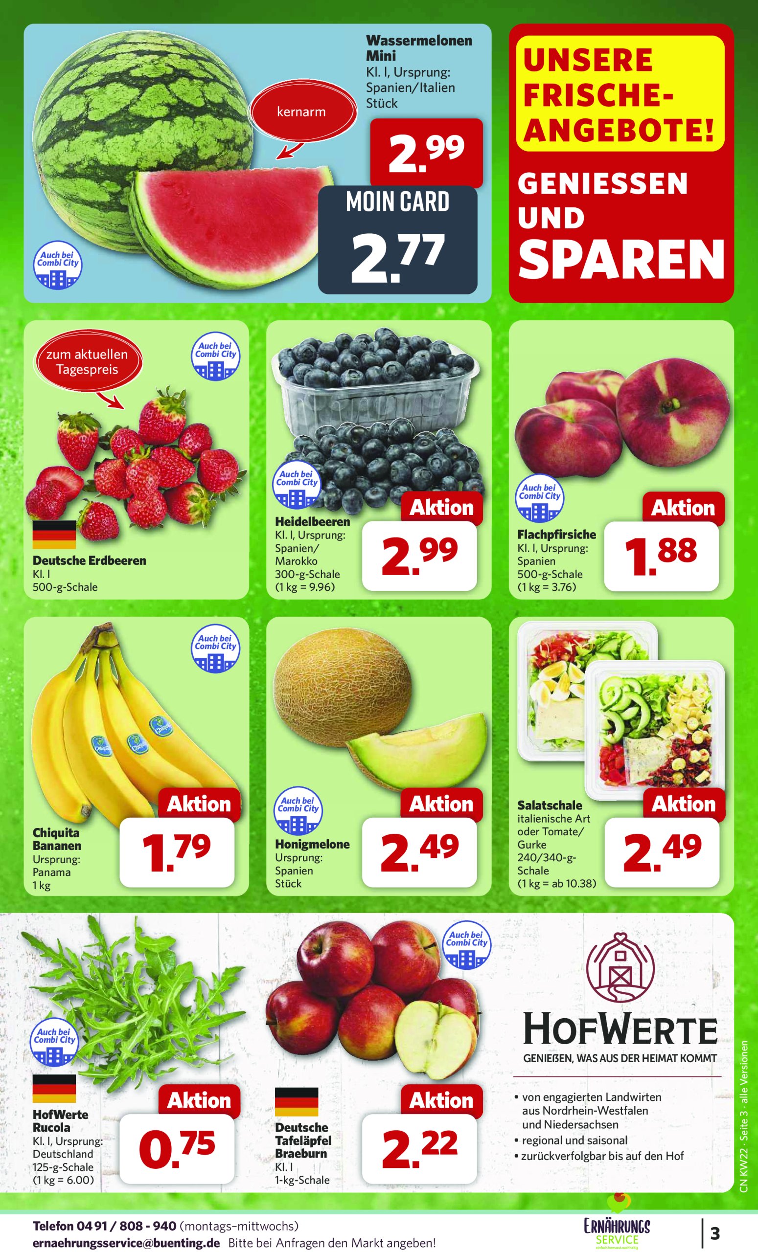 combi - Combi-Prospekt gültig von 26.05. bis 31.05. - page: 3