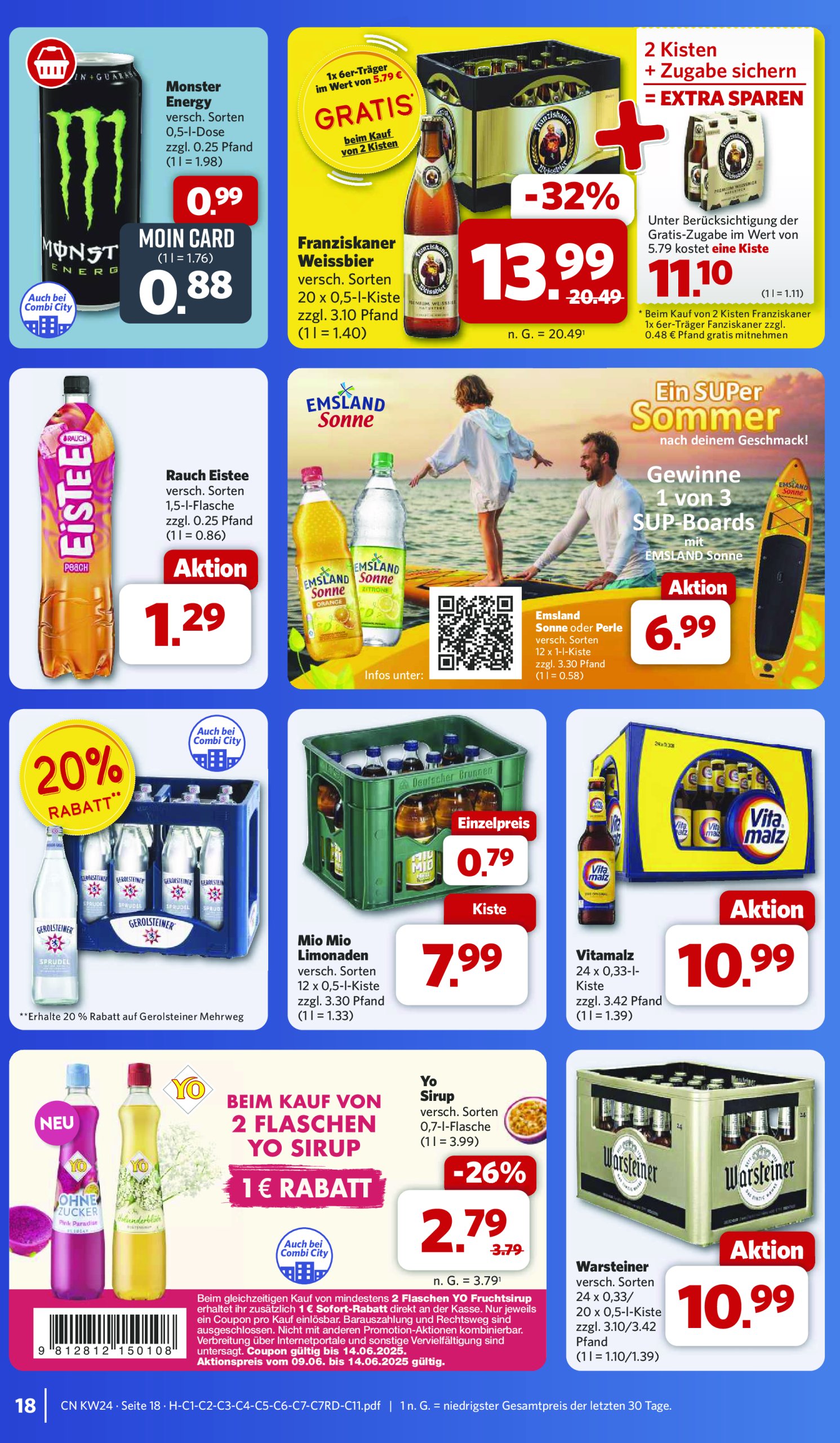 combi - Combi-Prospekt gültig vom 10.06. bis 14.06. - page: 25