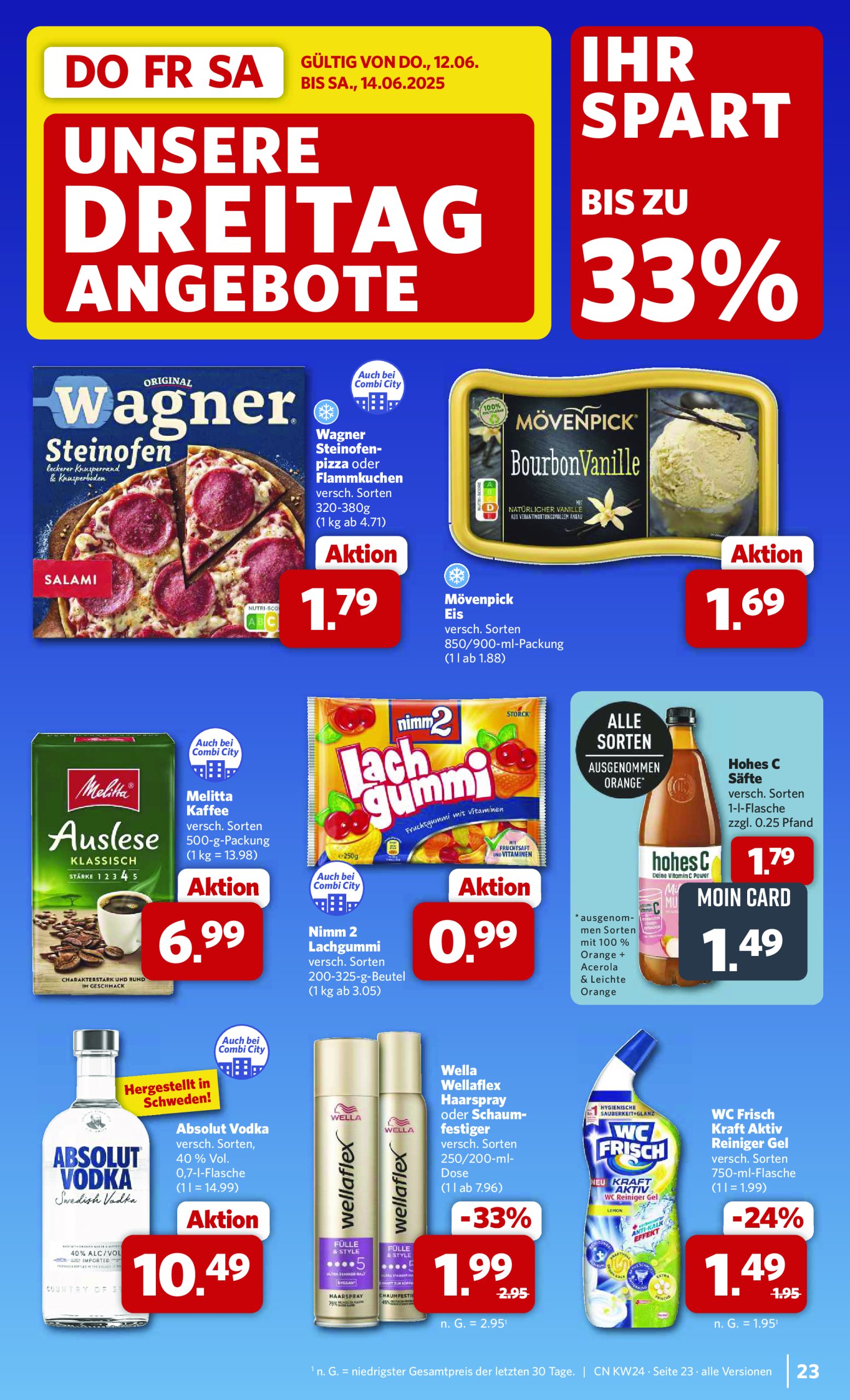 combi - Combi-Prospekt gültig vom 10.06. bis 14.06. - page: 33